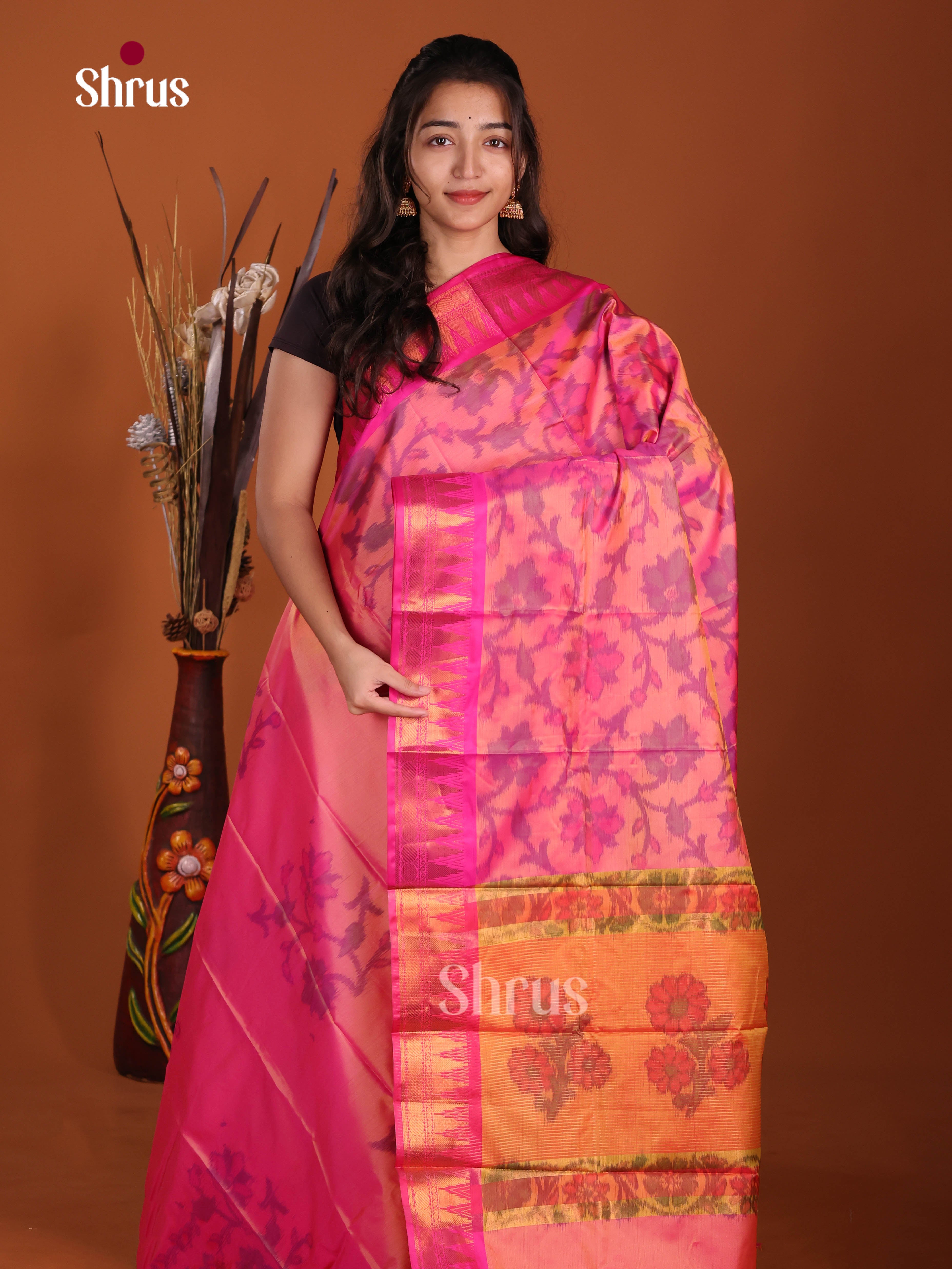 DJS15031 - Semi Pochampally Saree