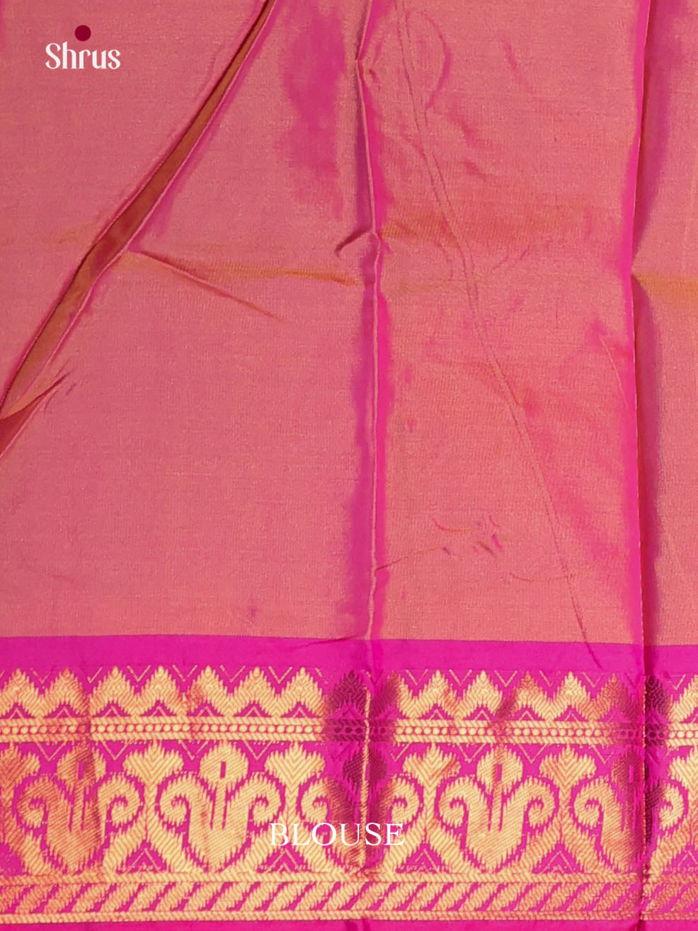 Green & Pink - Semi Pochampally Saree