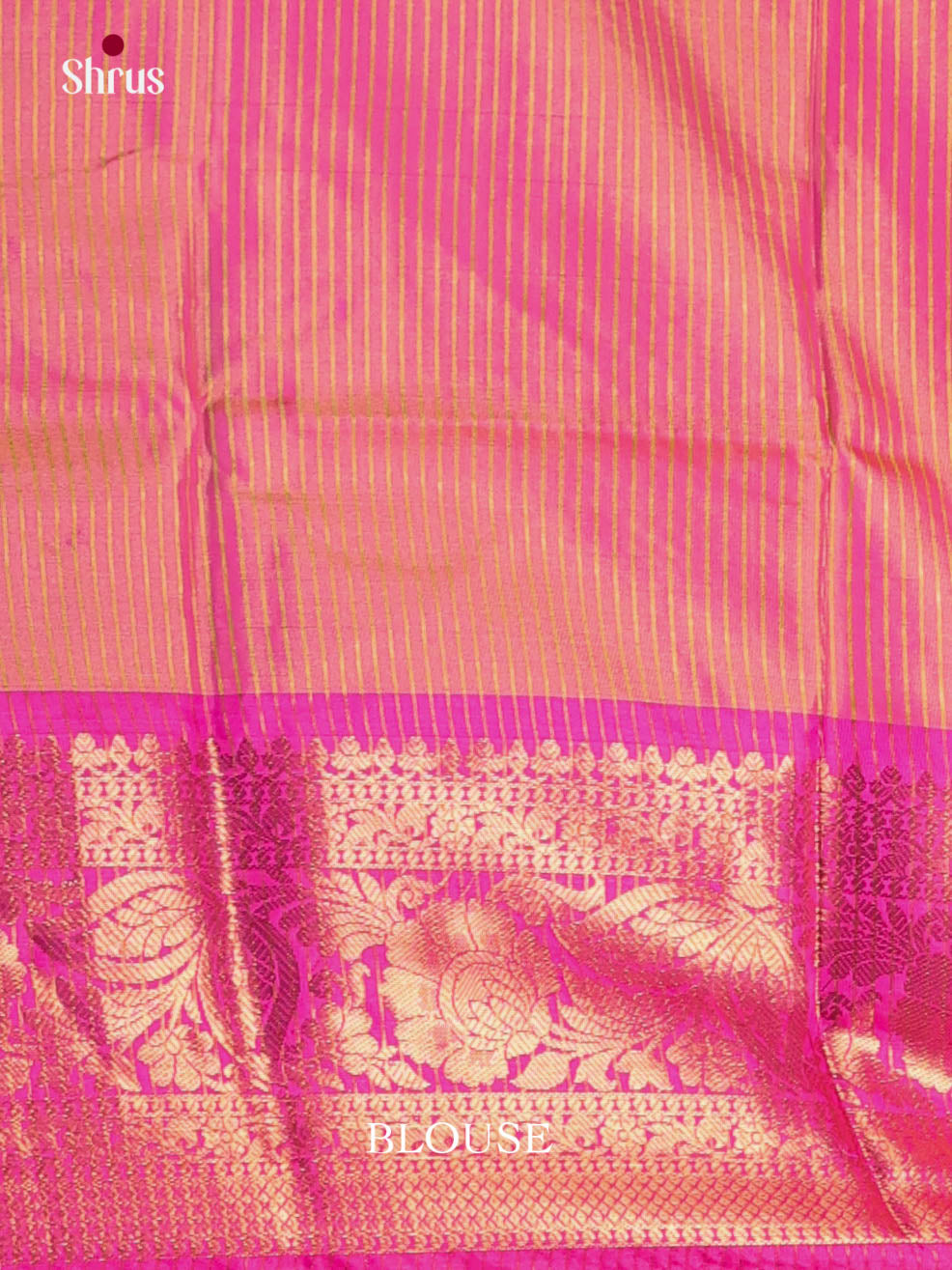 Green & Pink - Semi Pochampally Saree