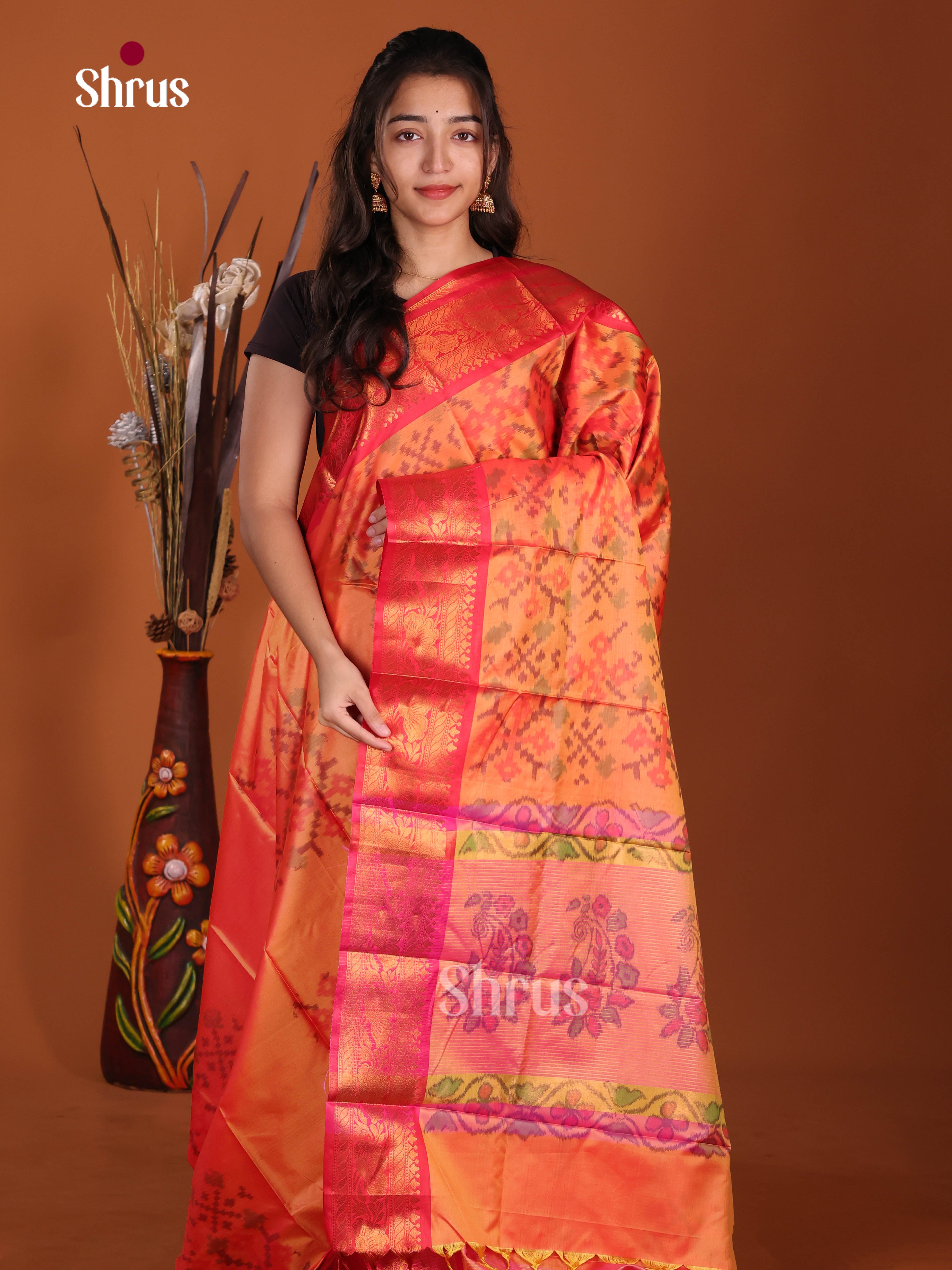 DJS15051 - Semi Pochampally Saree
