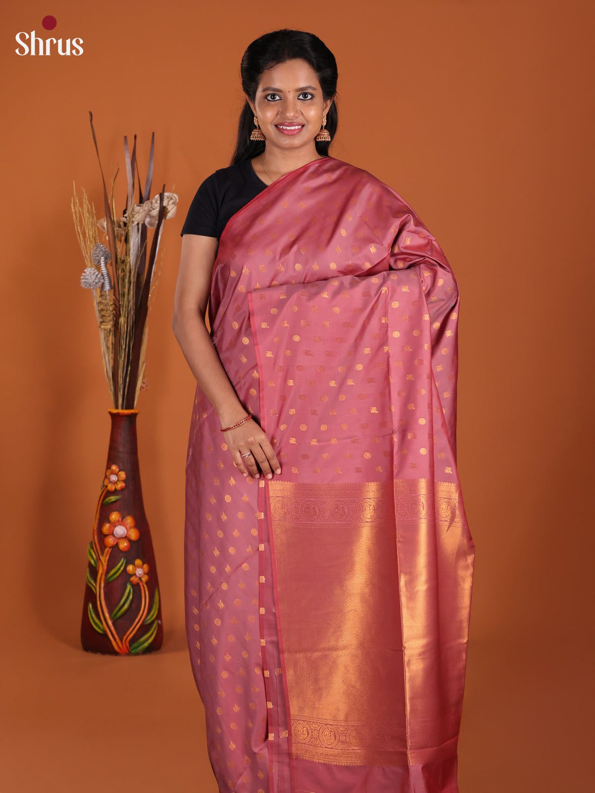 DJS15176 - Semi Softsilk Saree
