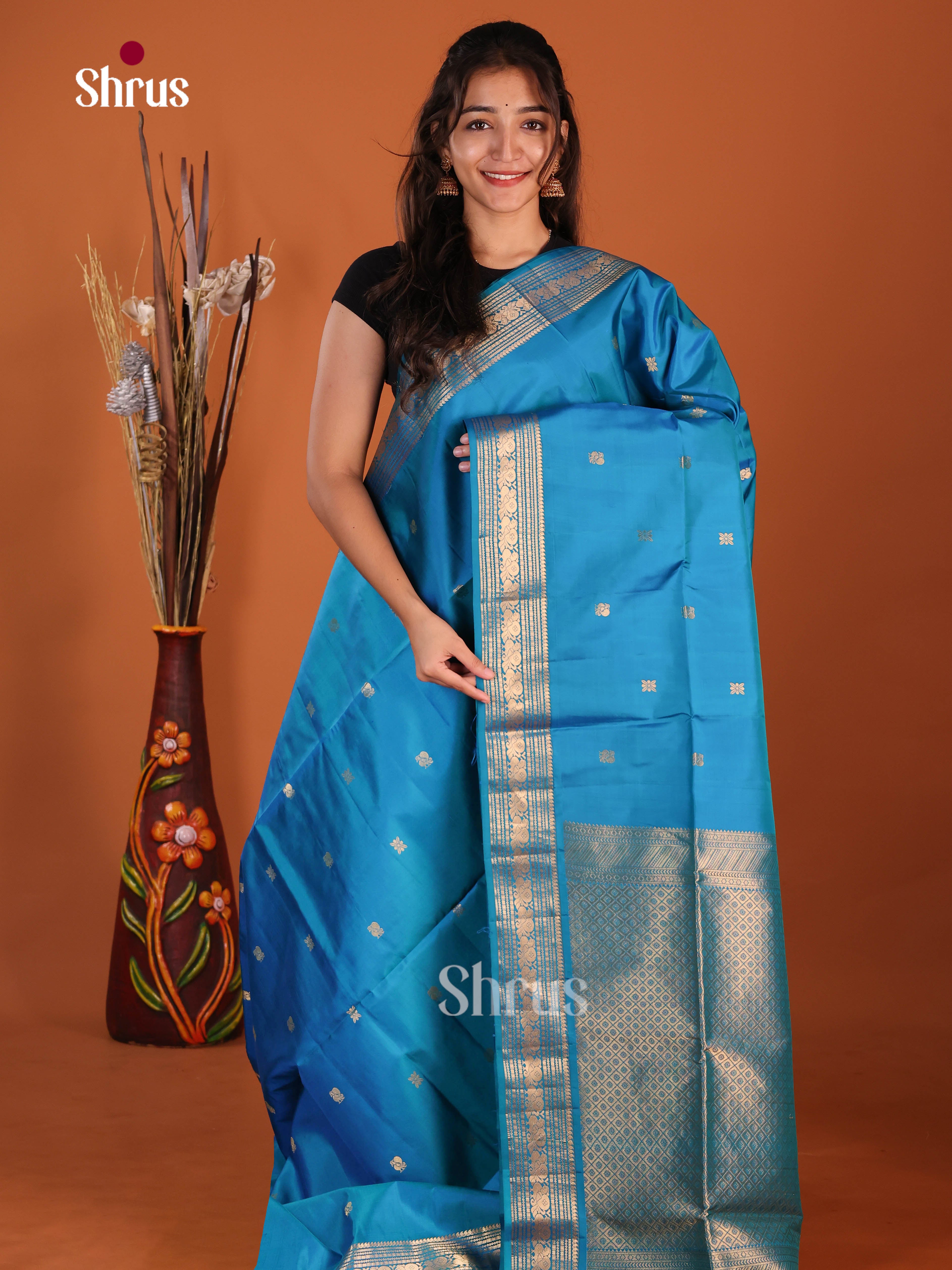 DJS15179 - Soft Silk (HR) Saree - Shop on Shrus.com