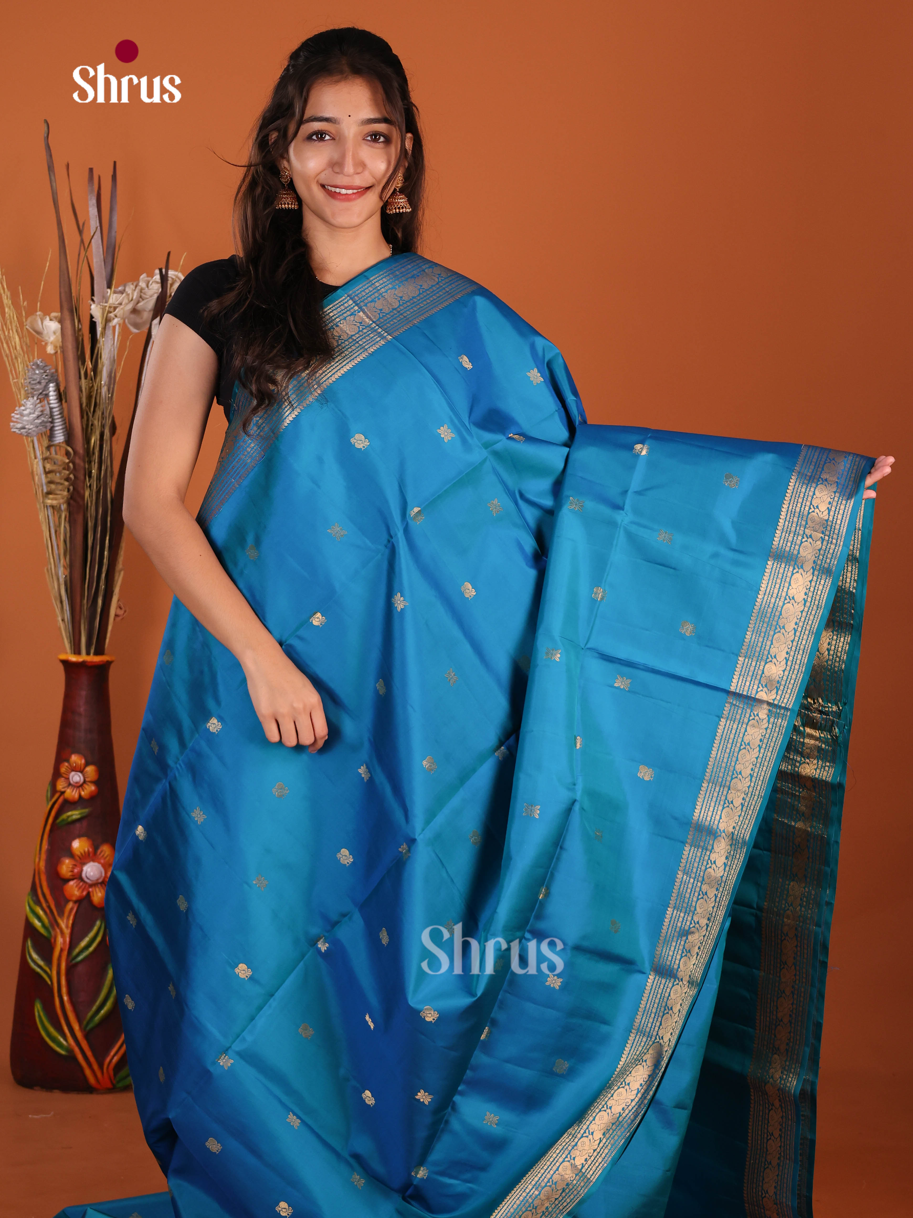 DJS15179 - Soft Silk (HR) Saree - Shop on Shrus.com