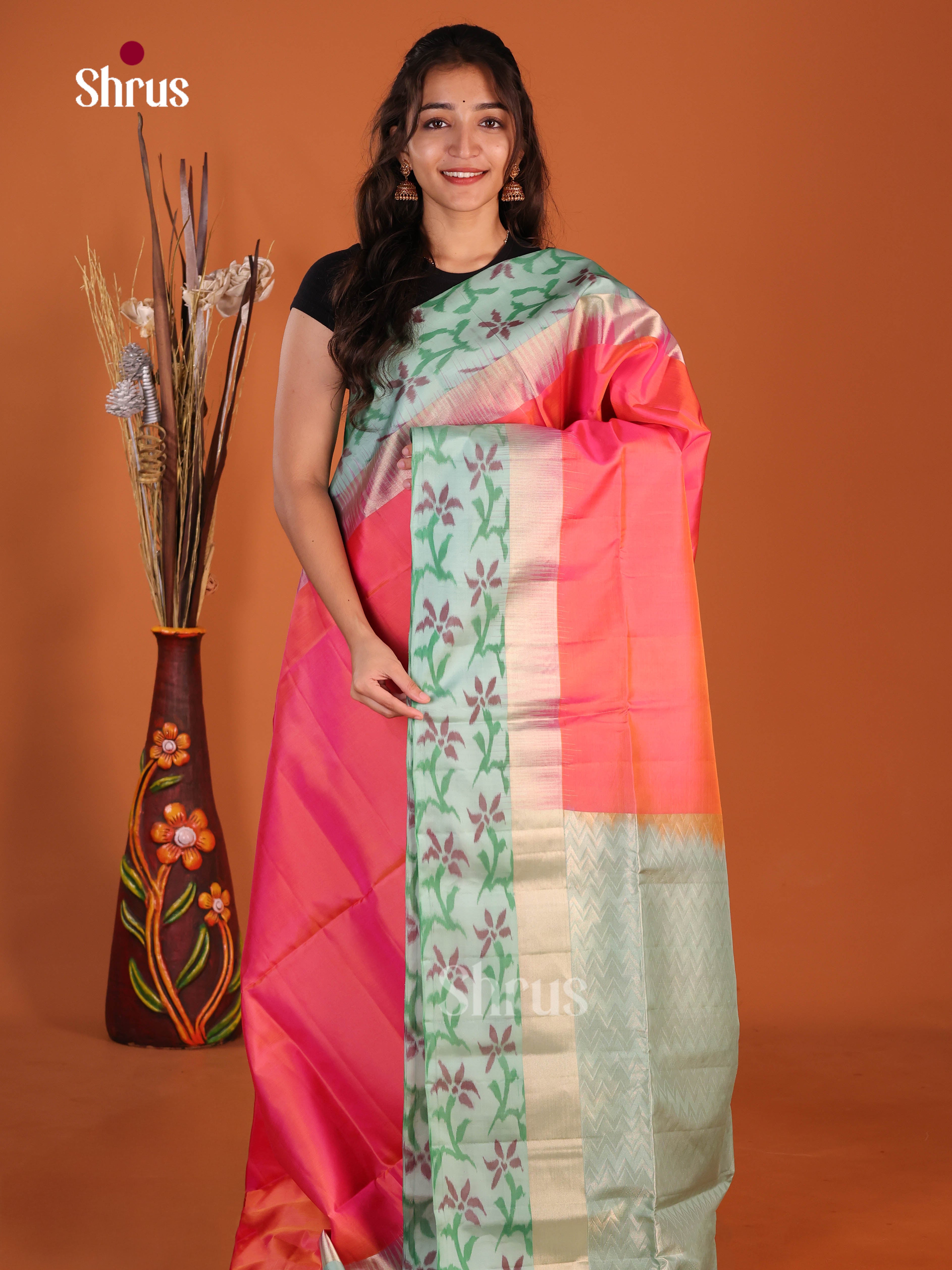 DJS15182 - Soft Silk (HR) Saree - Shop on Shrus.com
