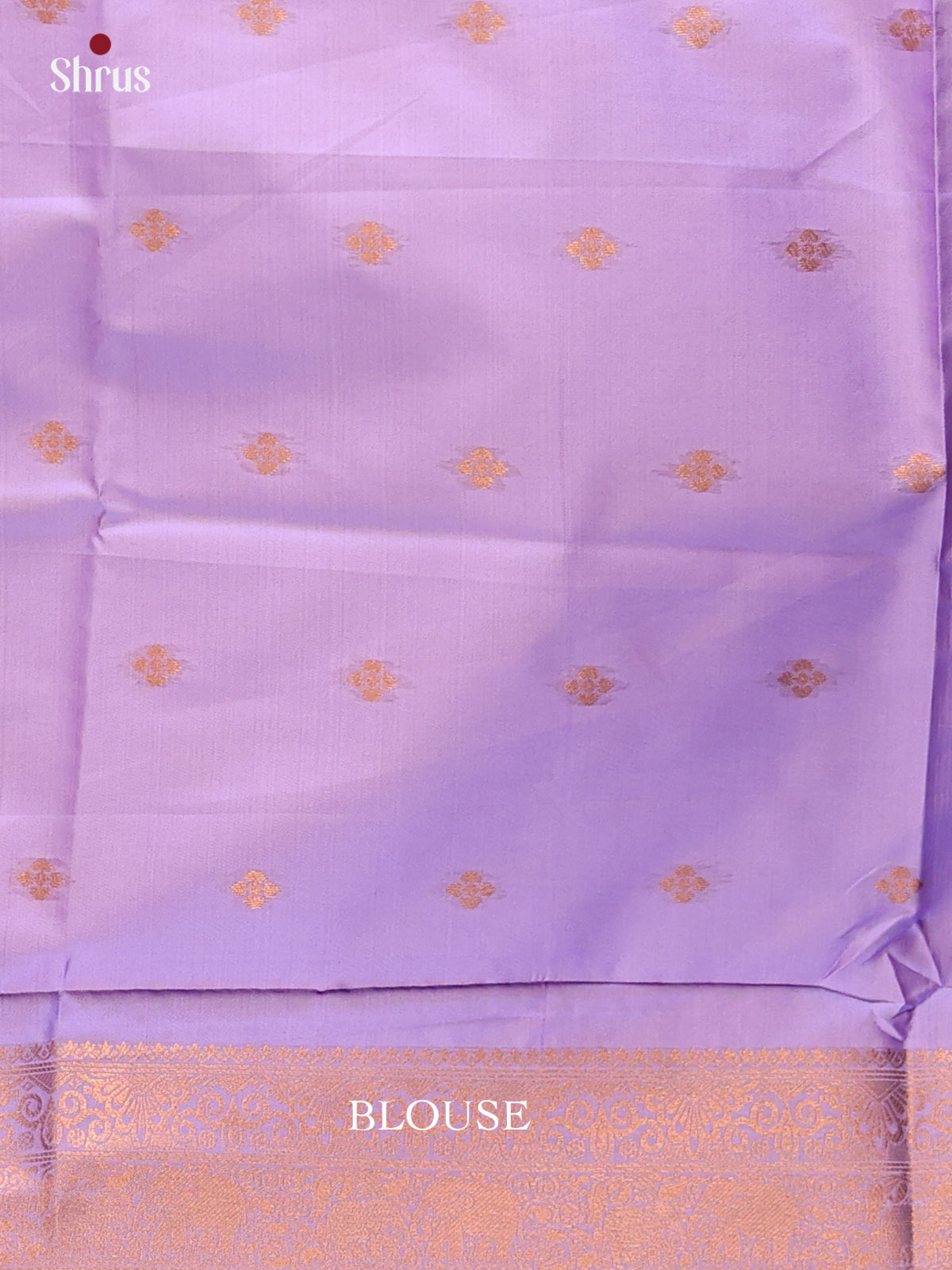 Purple & Lavender - Semi Softsilk Saree