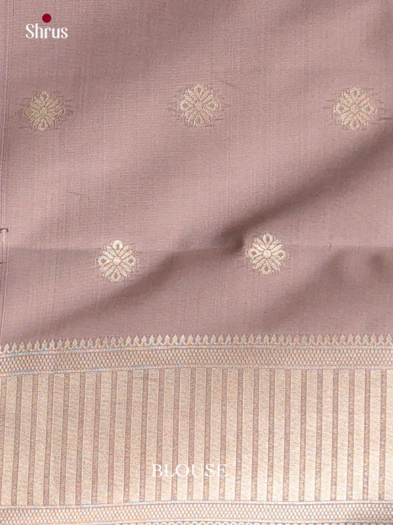 Green & Grey- Semi Softsilk Saree