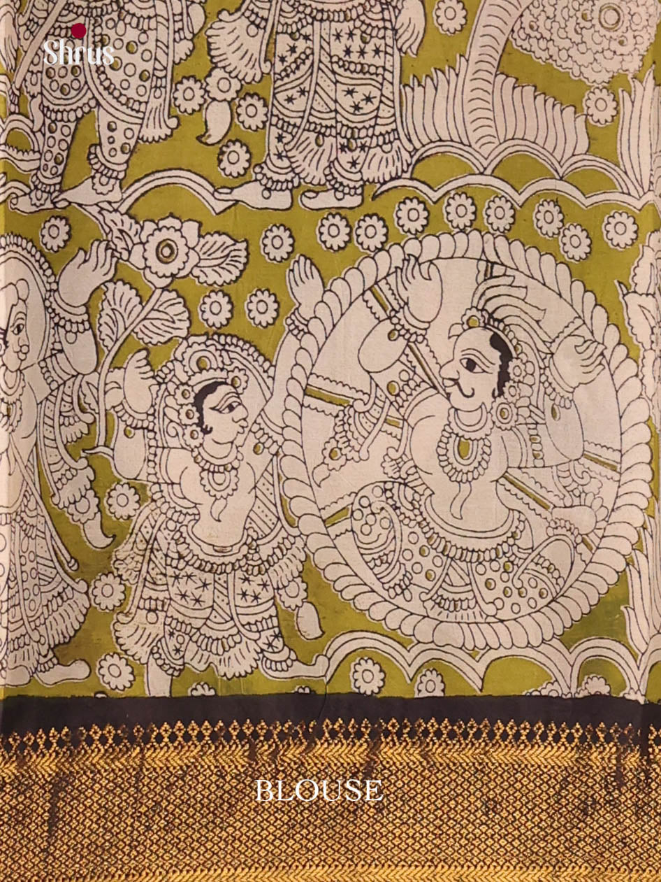 DJS17106 - chennur-kalamkari Saree