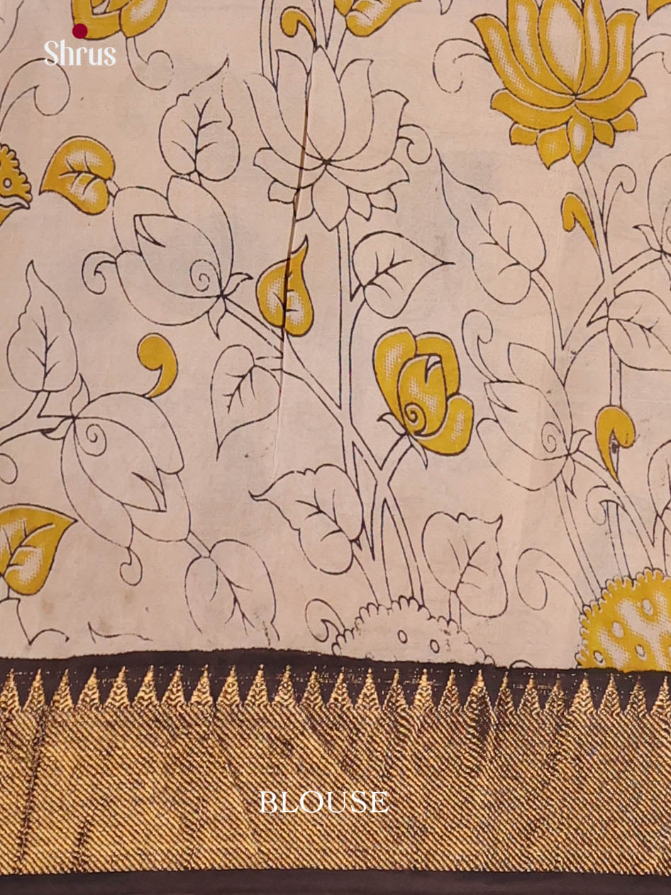 DJS17107 - chennur-kalamkari Saree