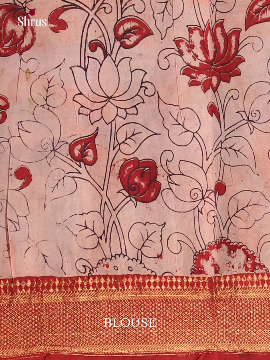 DJS17108 - chennur-kalamkari Saree - Shop on Shrus.com