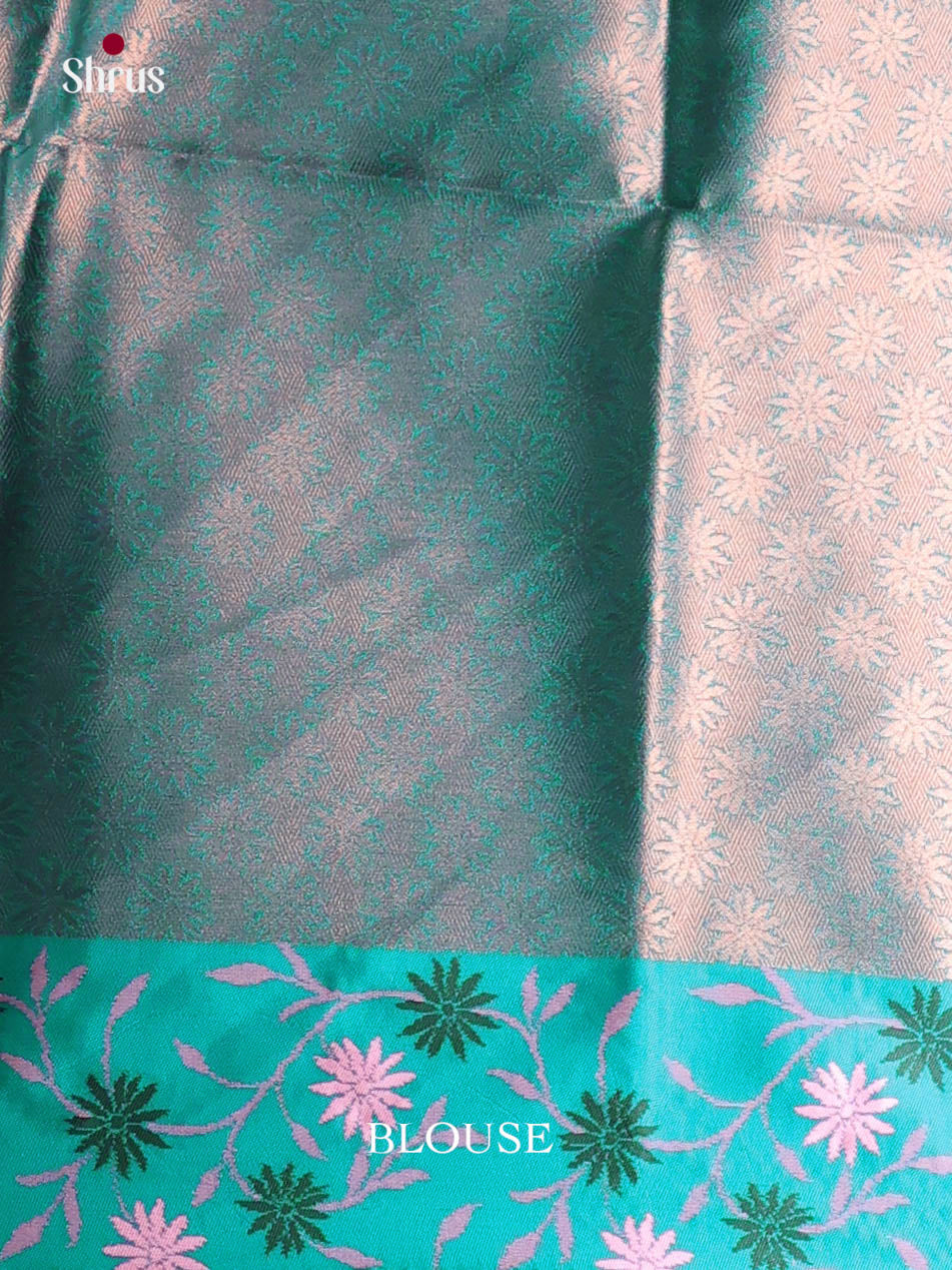DJS17137 - Semi Softsilk Saree - Shop on Shrus.com