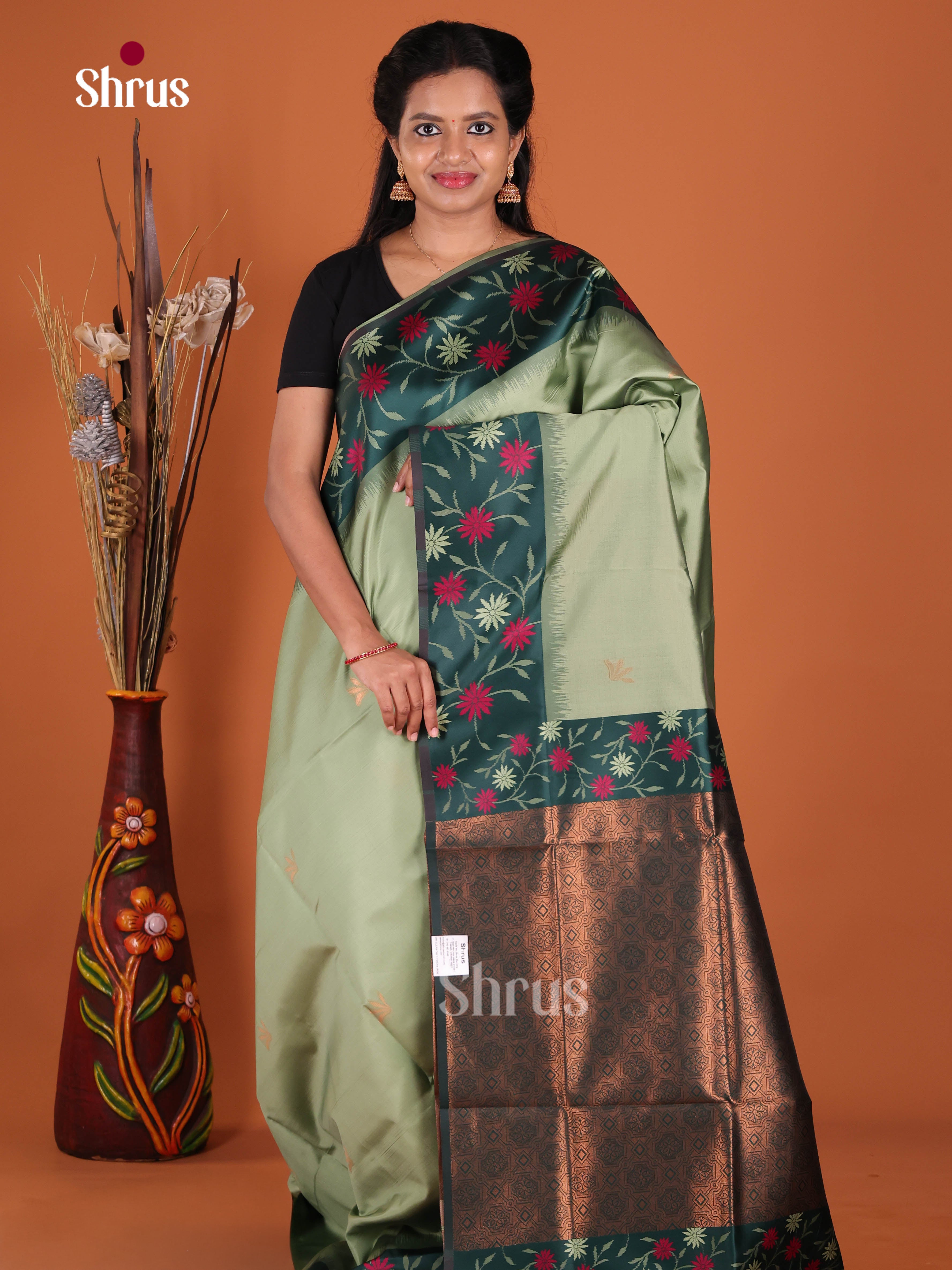 DJS17139 - Semi Softsilk Saree