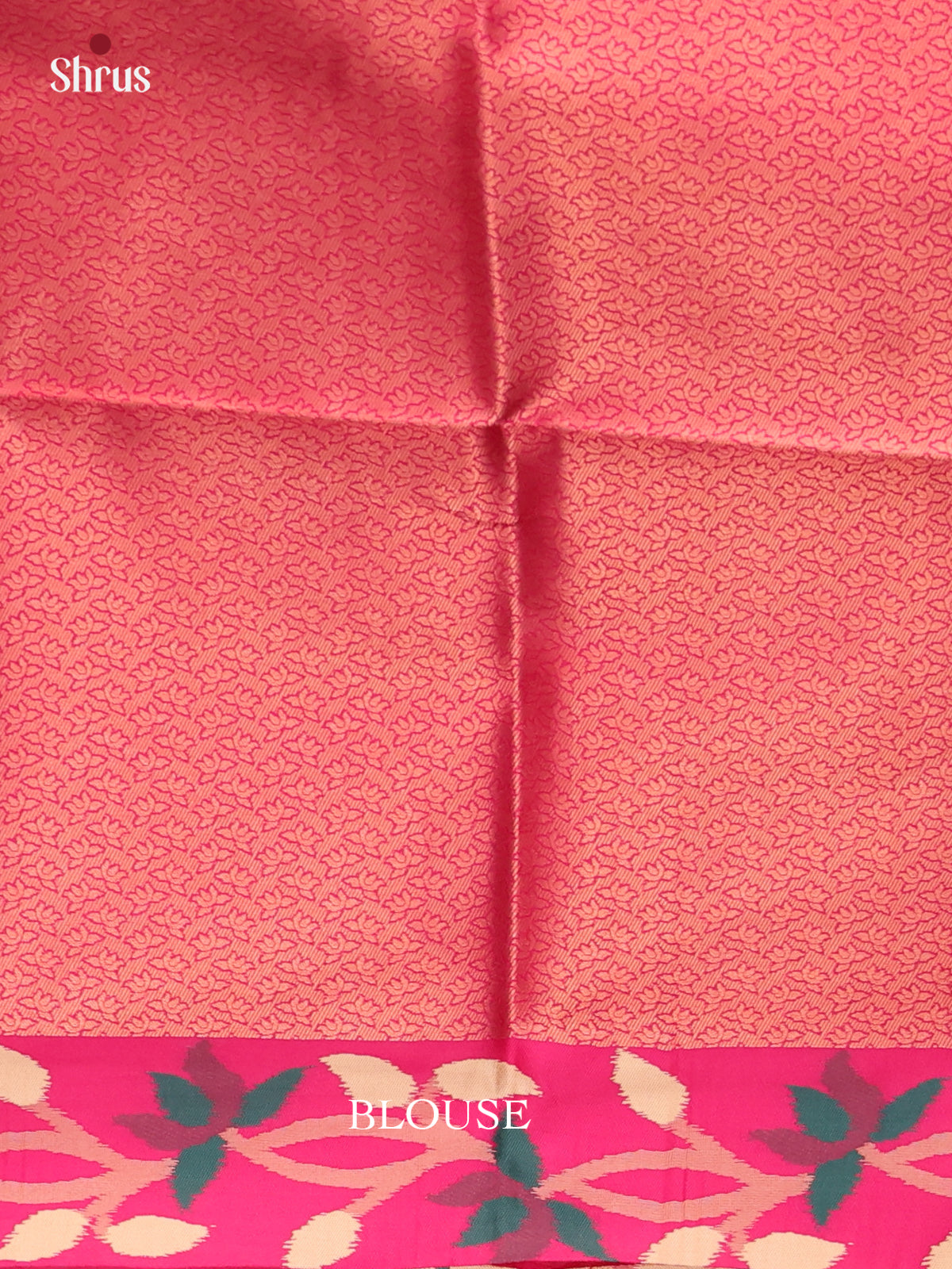 Peach & Pink - Semi Softsilk Saree