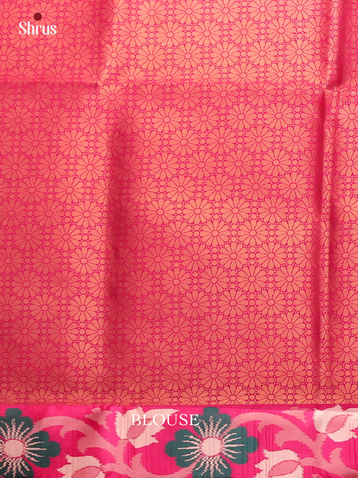 Peach & Pink- Semi Softsilk Saree