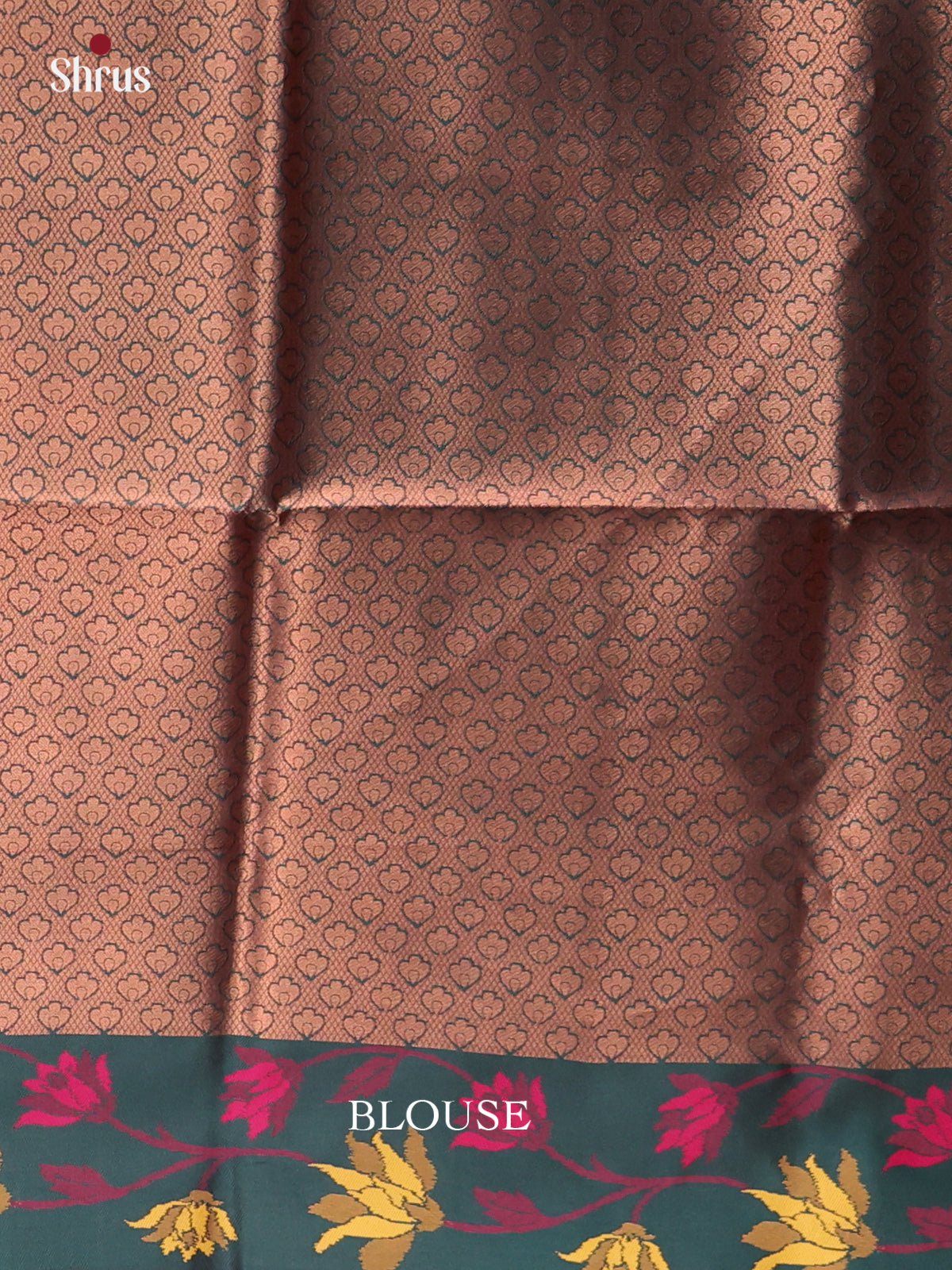 Pink & Green - Semi Softsilk Saree