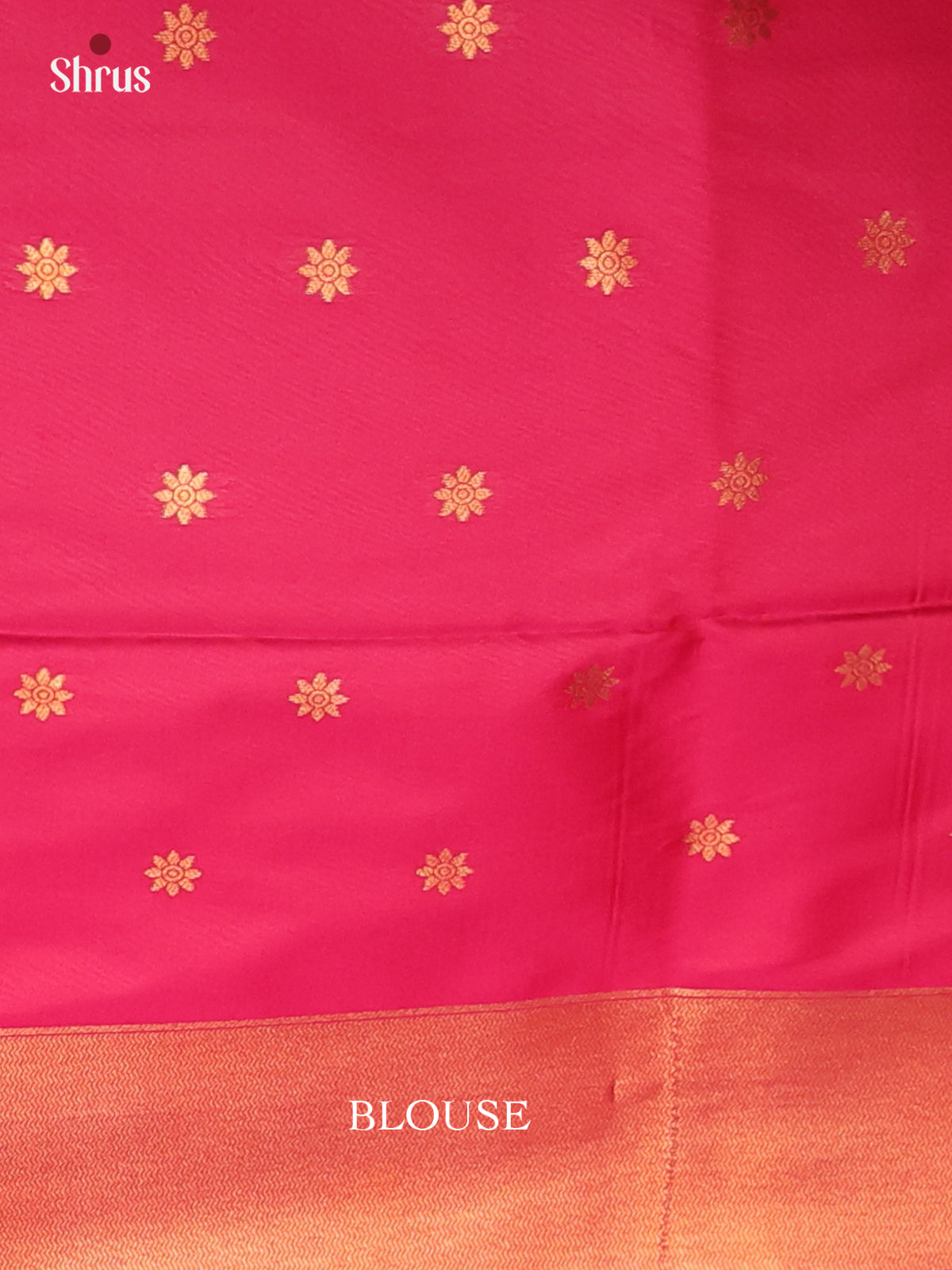 Brown & Pink - Semi Softsilk Saree