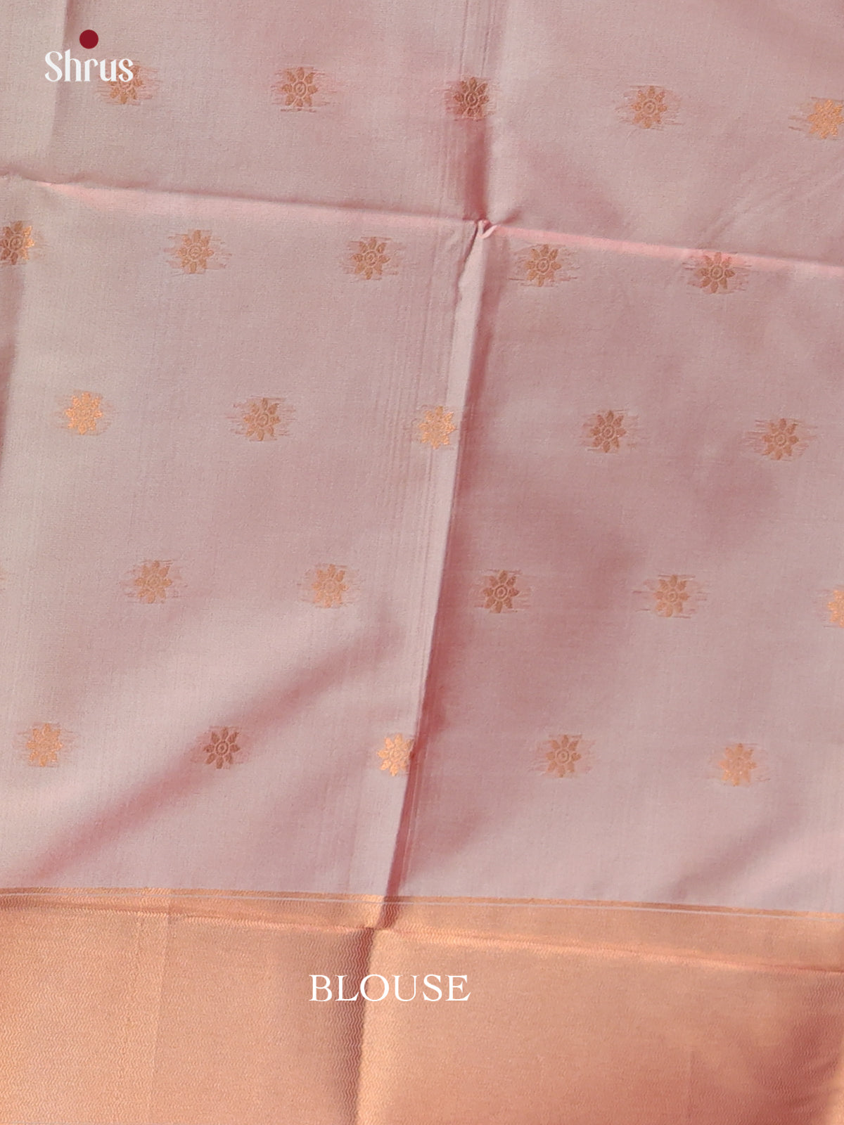 Pink &  Grey- Semi Softsilk Saree
