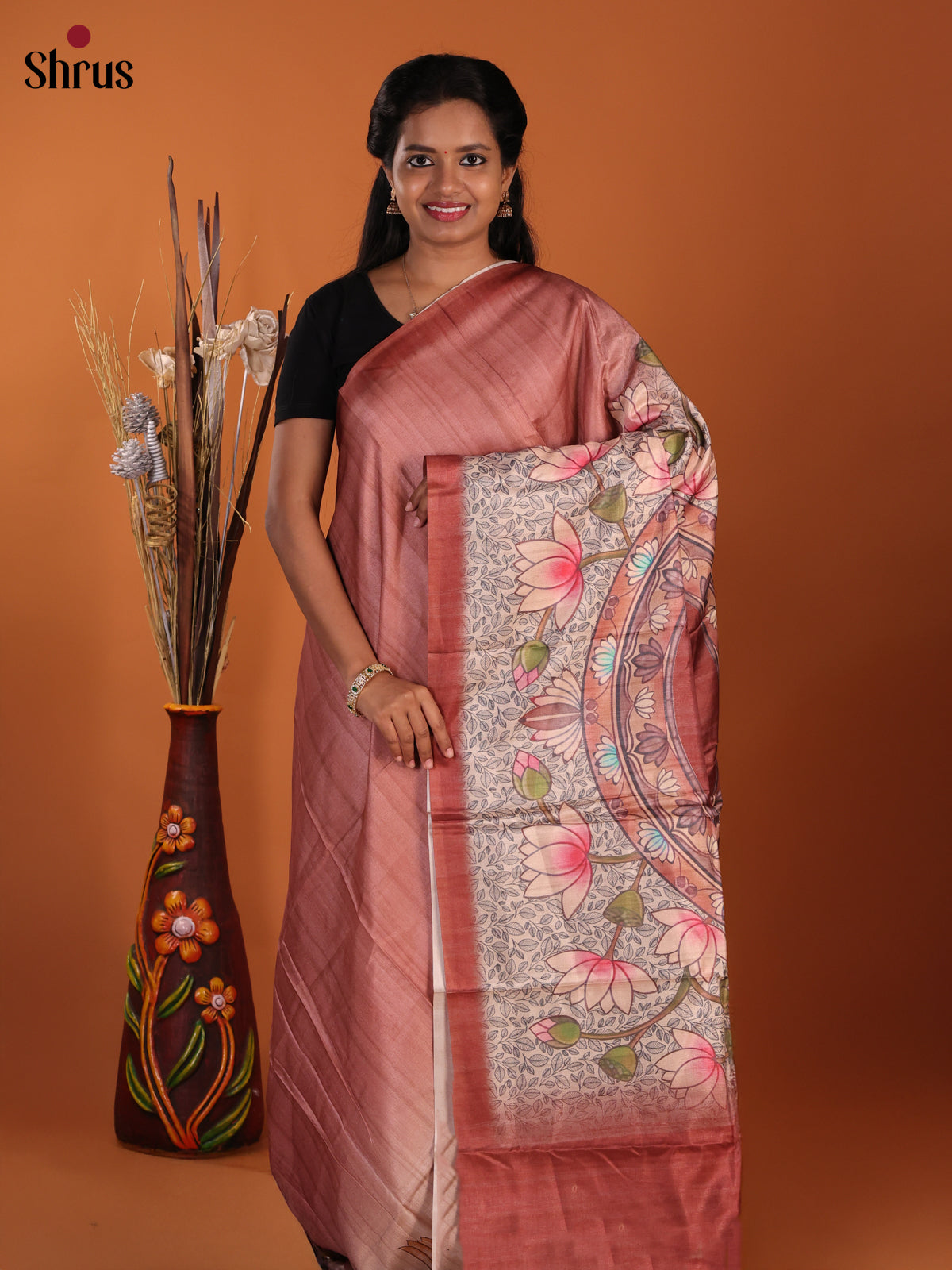 DJS18103 - Butter silk Saree