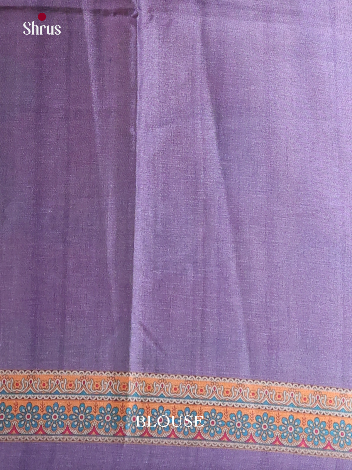 Purple - Butter silk Saree - Shop on Shrus.com