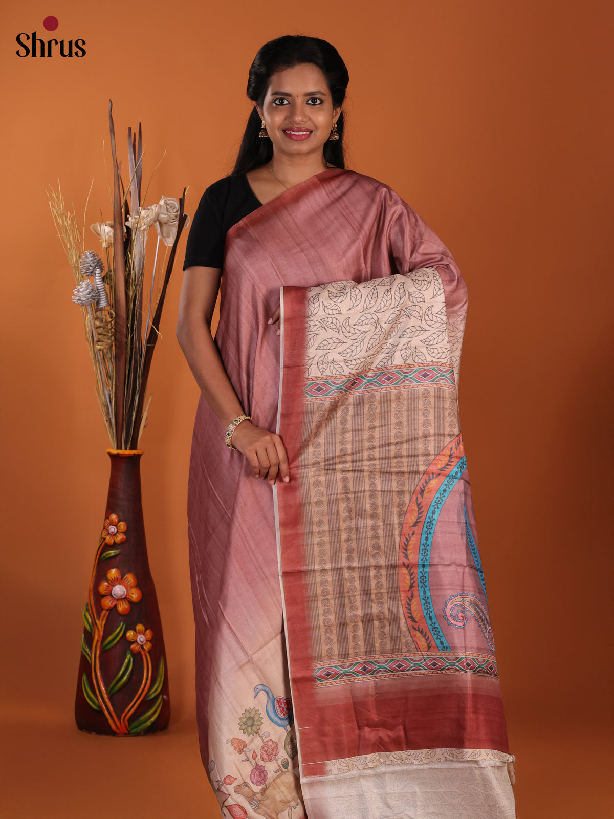 DJS18115 - Butter silk Saree