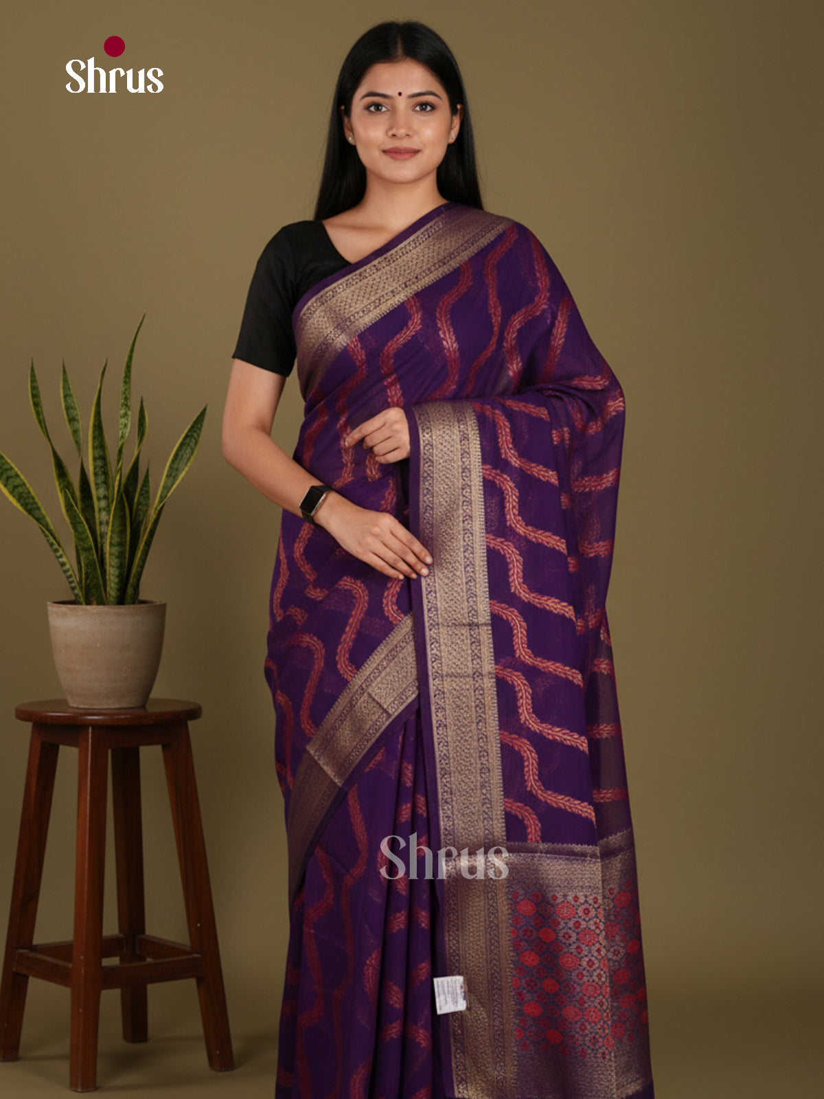 DJS18398 - Semi Georgette Saree