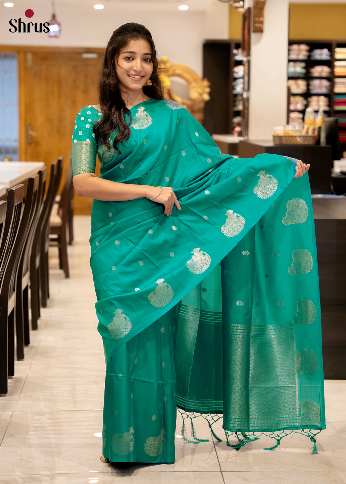 DJS22143 - Semi Softsilk Saree