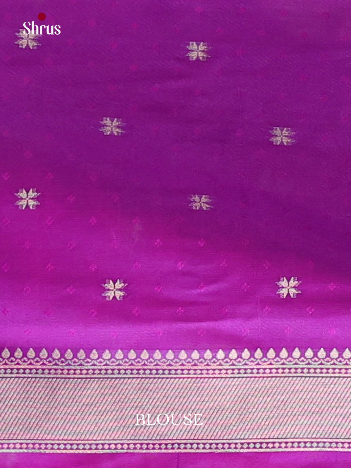 Purple - Semi Softsilk Saree