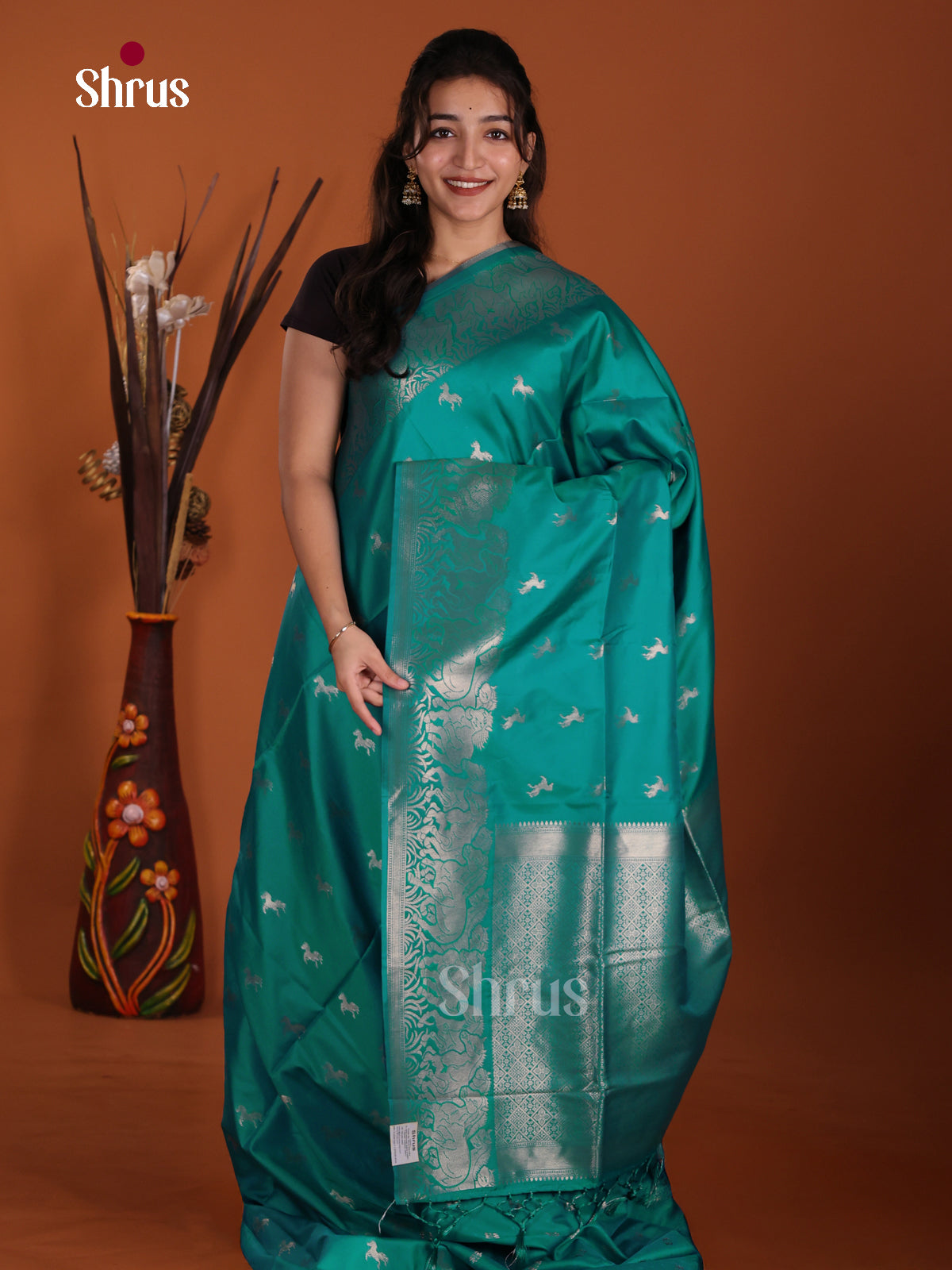 DJS22160 - Semi Softsilk Saree