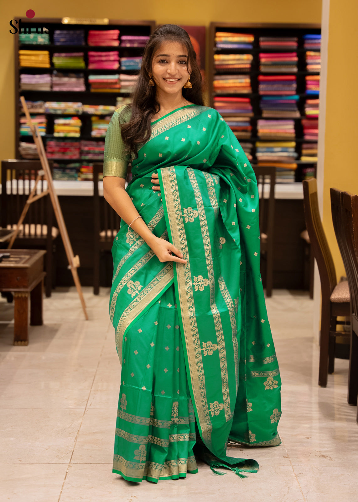 DJS22167 - Semi Softsilk Saree