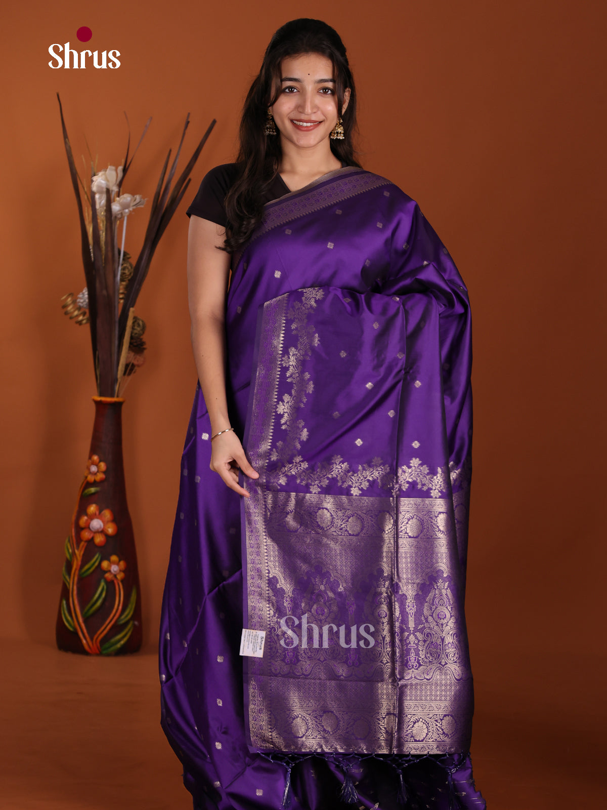 DJS22171 - Semi Softsilk Saree