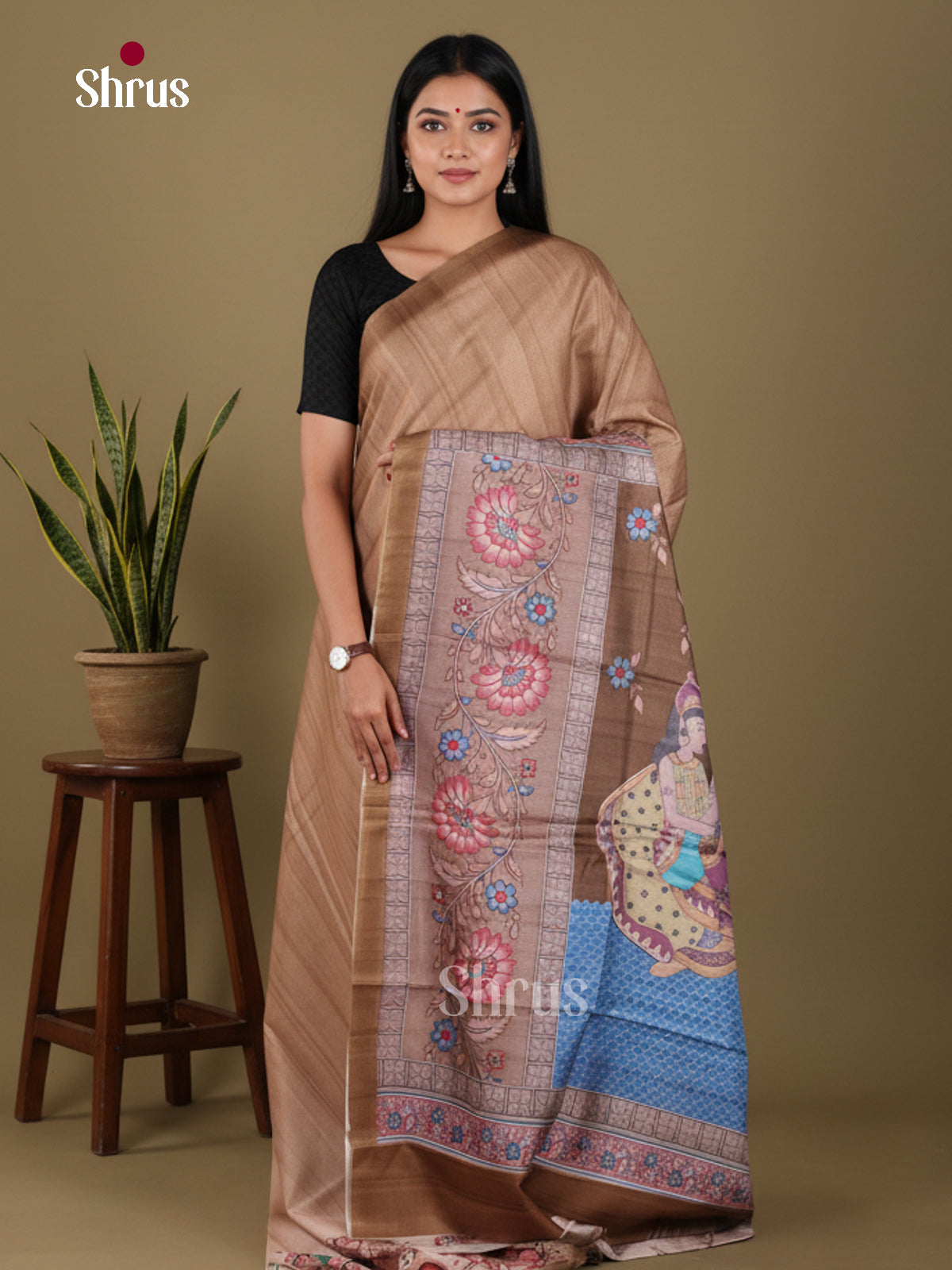 DJS22175 - Butter silk Saree