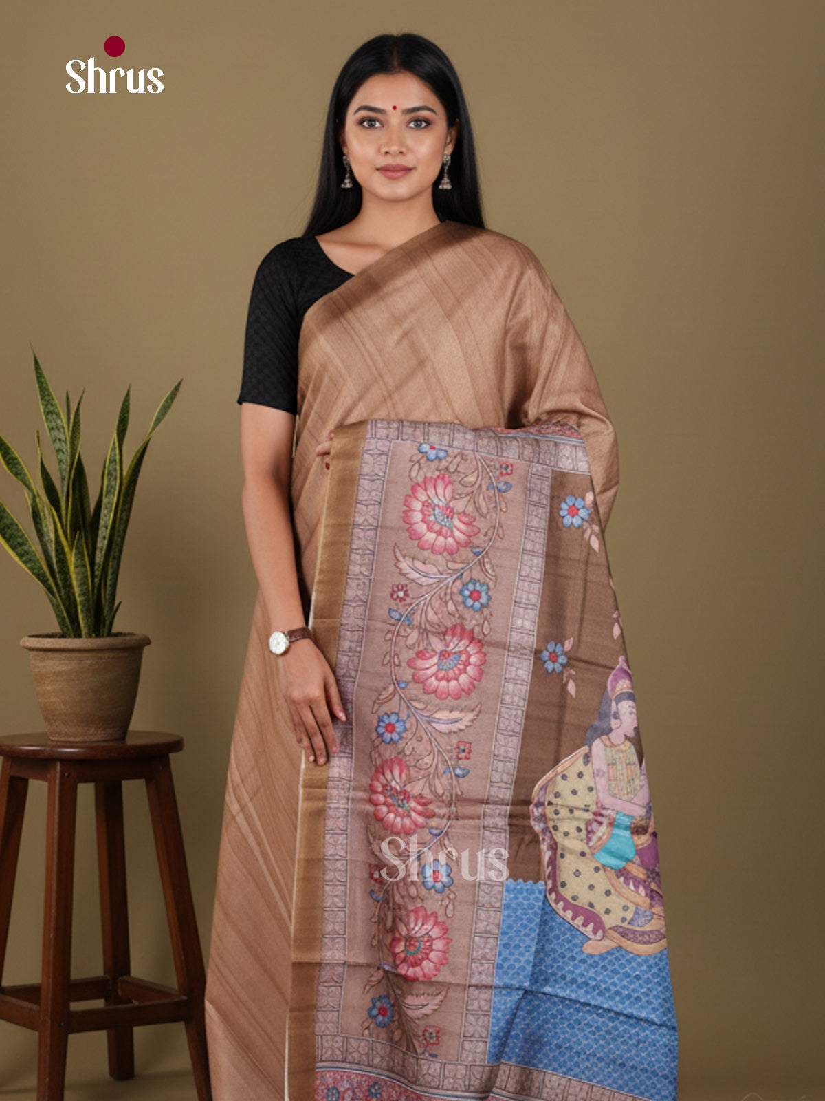 DJS22175 - Butter silk Saree