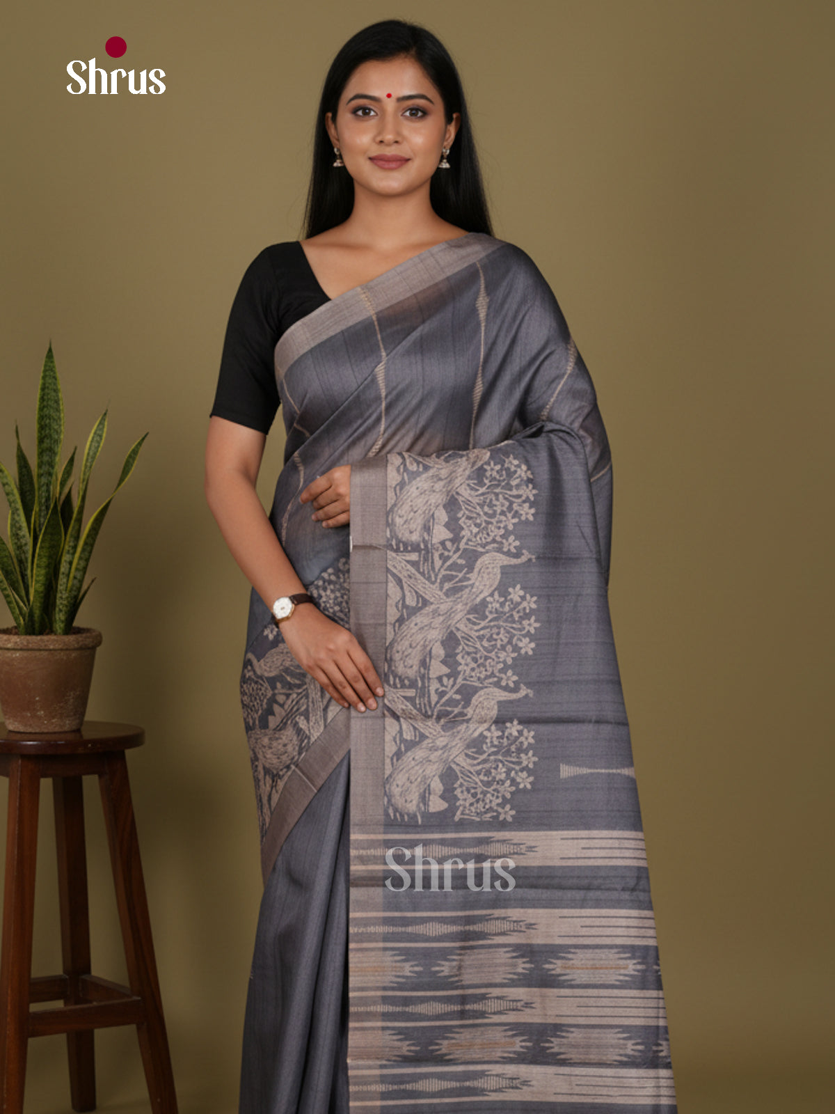 DJS22184 - Butter silk Saree