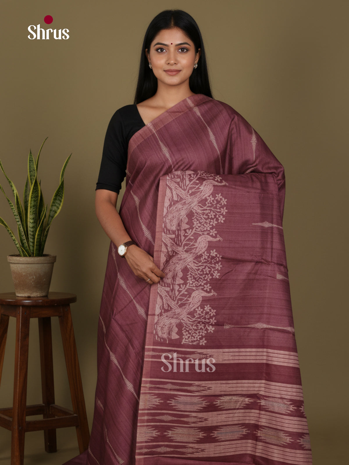 DJS22186 - Butter silk Saree