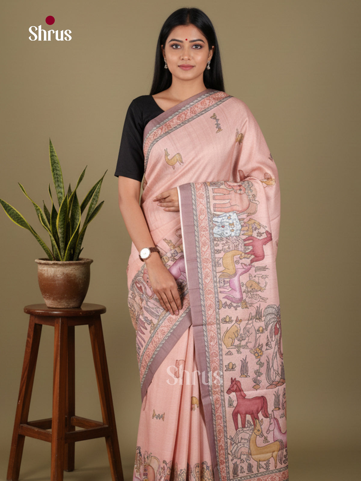 DJS22198 - Butter silk Saree