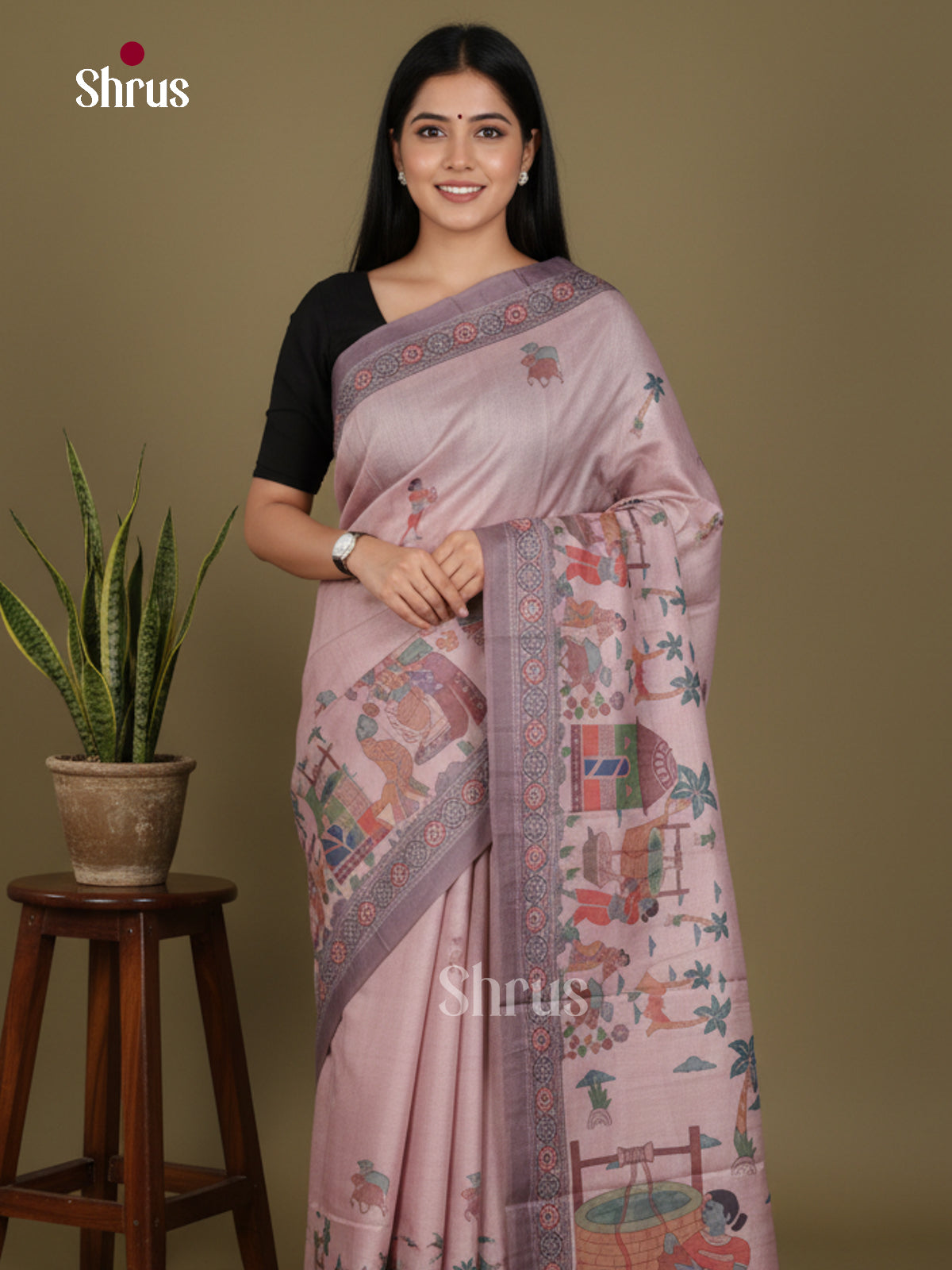 DJS22207 - Butter silk Saree