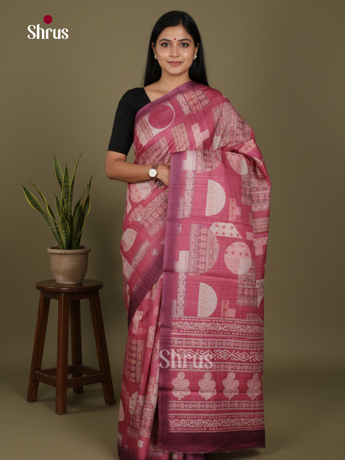 DJS22211 - Butter silk Saree