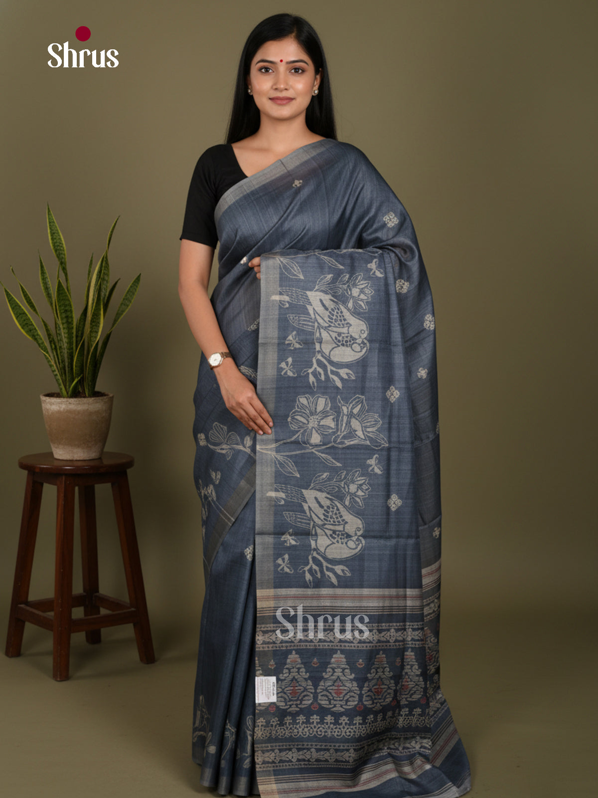 DJS22215 - Butter silk Saree