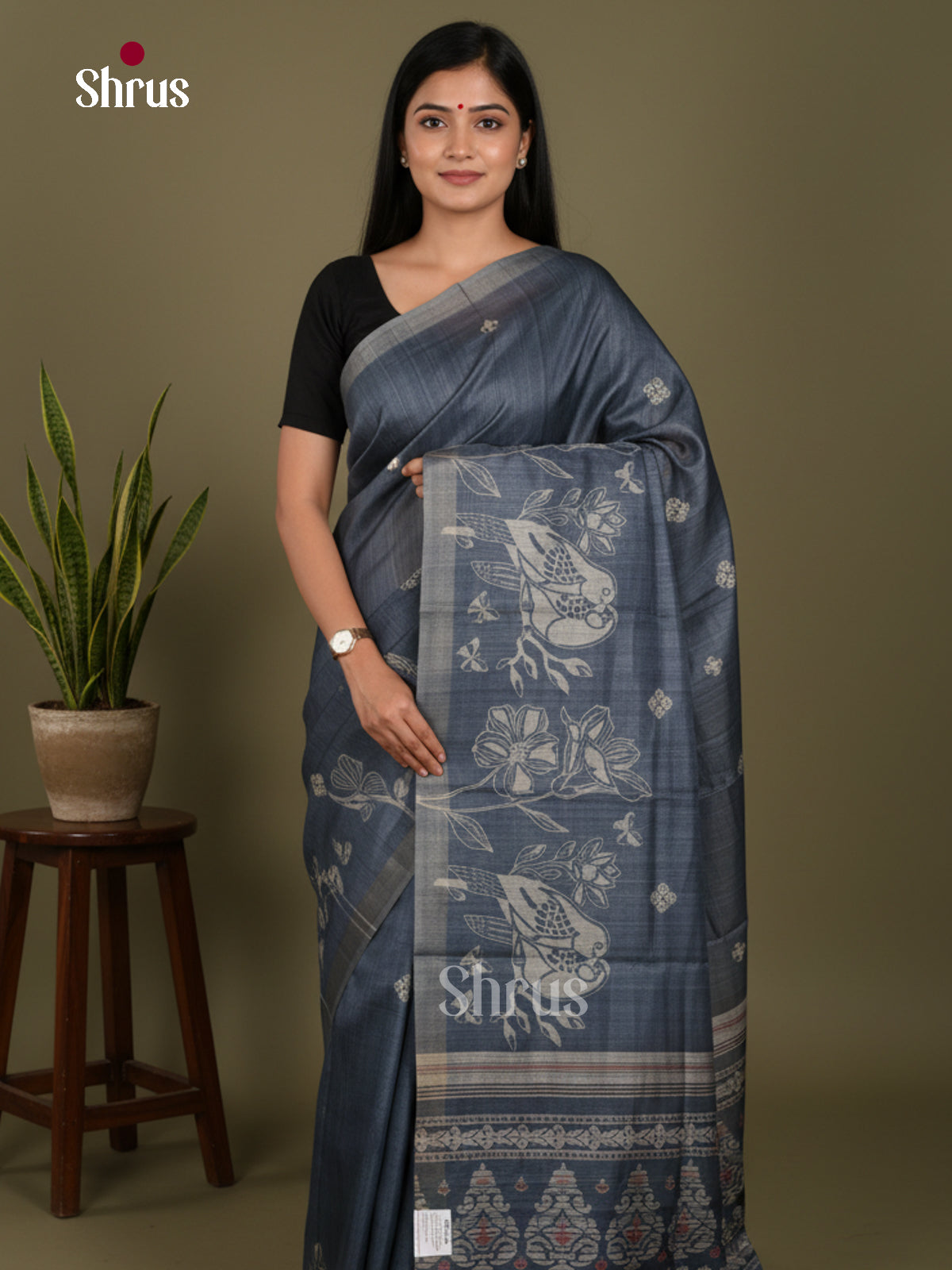 DJS22215 - Butter silk Saree