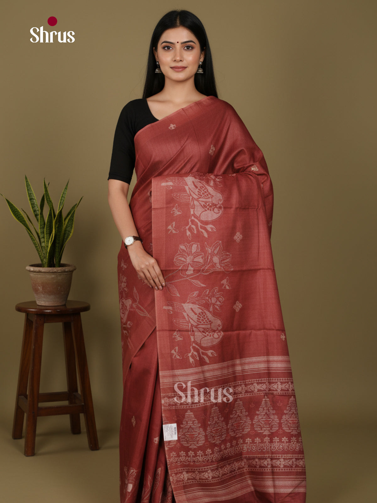 DJS22217 - Butter silk Saree