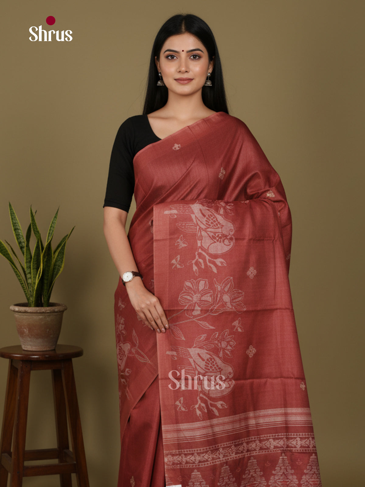 DJS22217 - Butter silk Saree