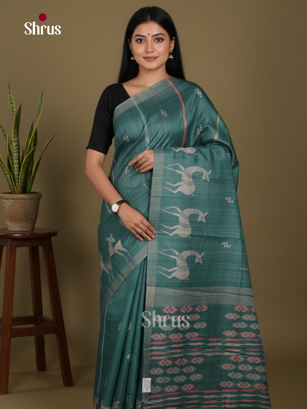 DJS22218 - Butter silk Saree