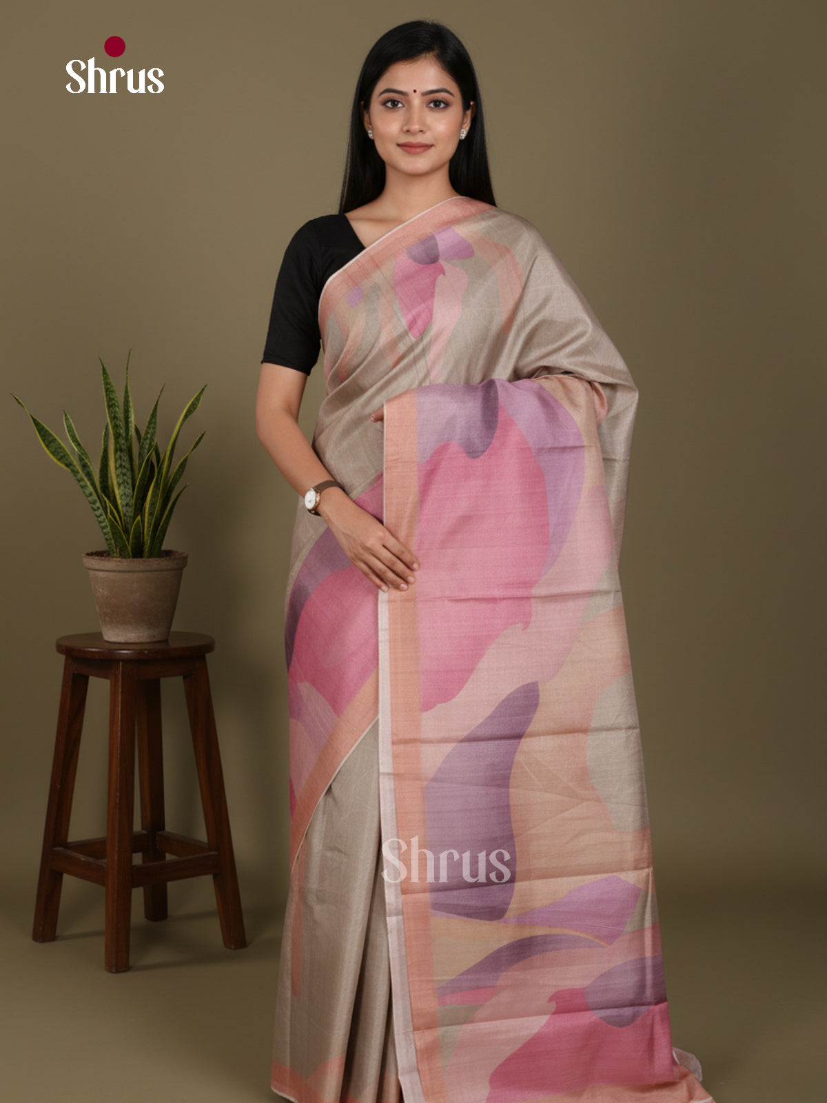 DJS22219 - Butter silk Saree