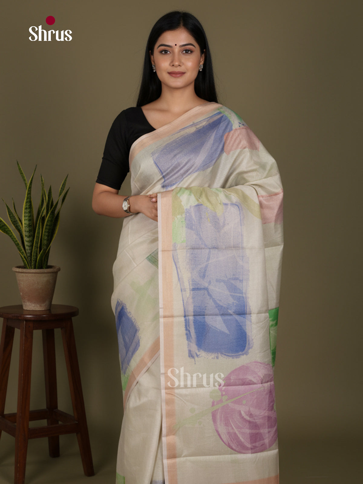 DJS22229 - Butter silk Saree