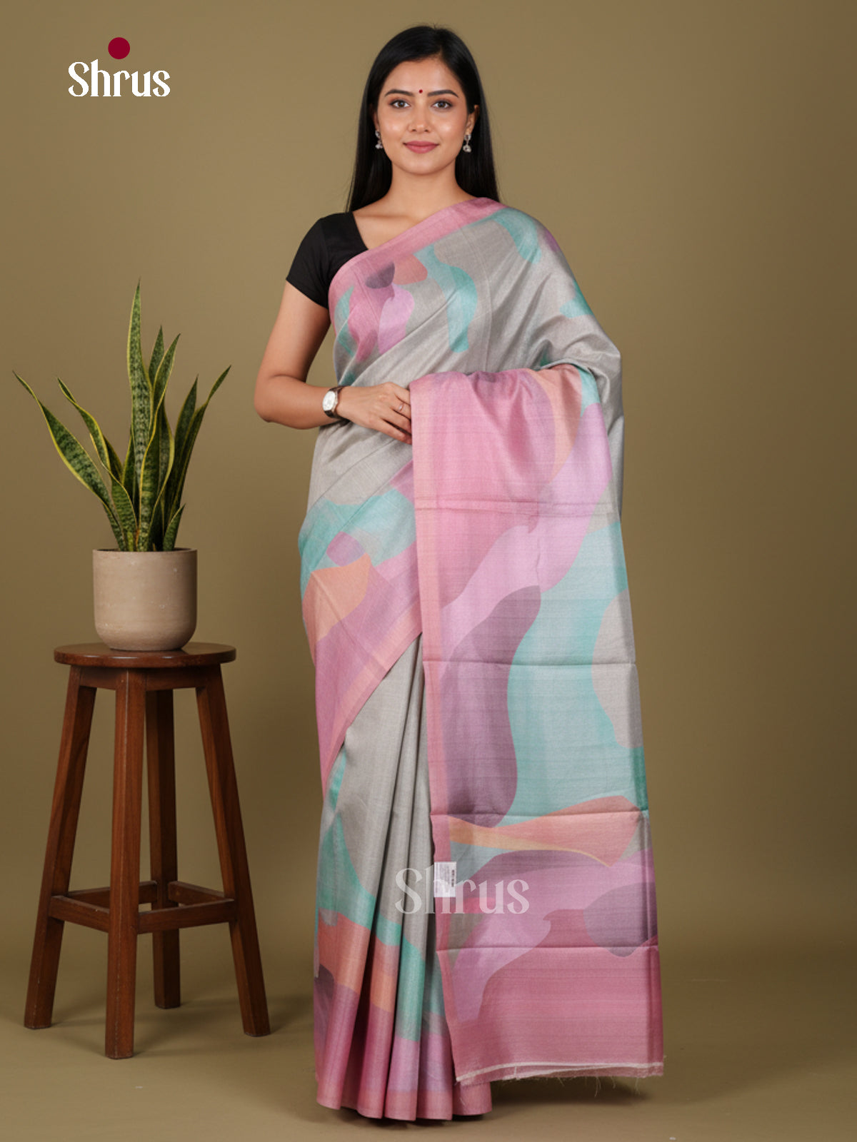 DJS22234 - Butter silk Saree