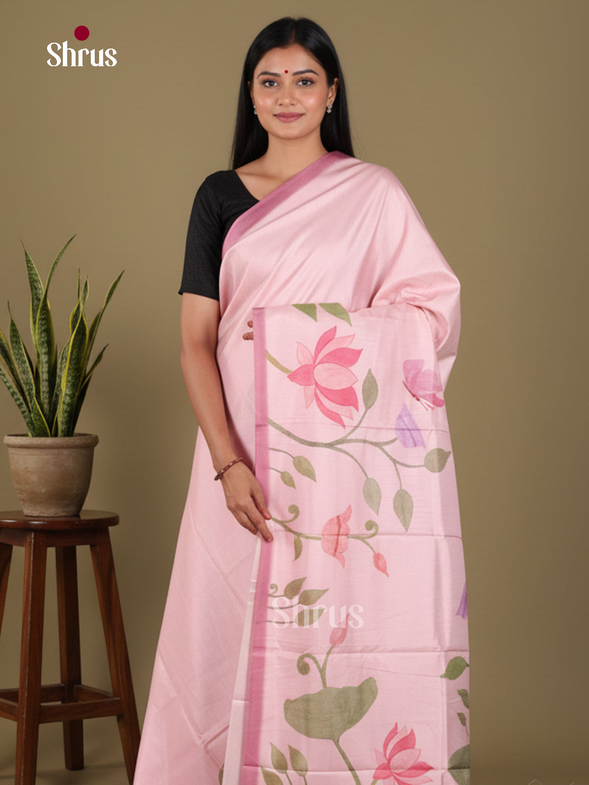 DJS22235 - Butter silk Saree