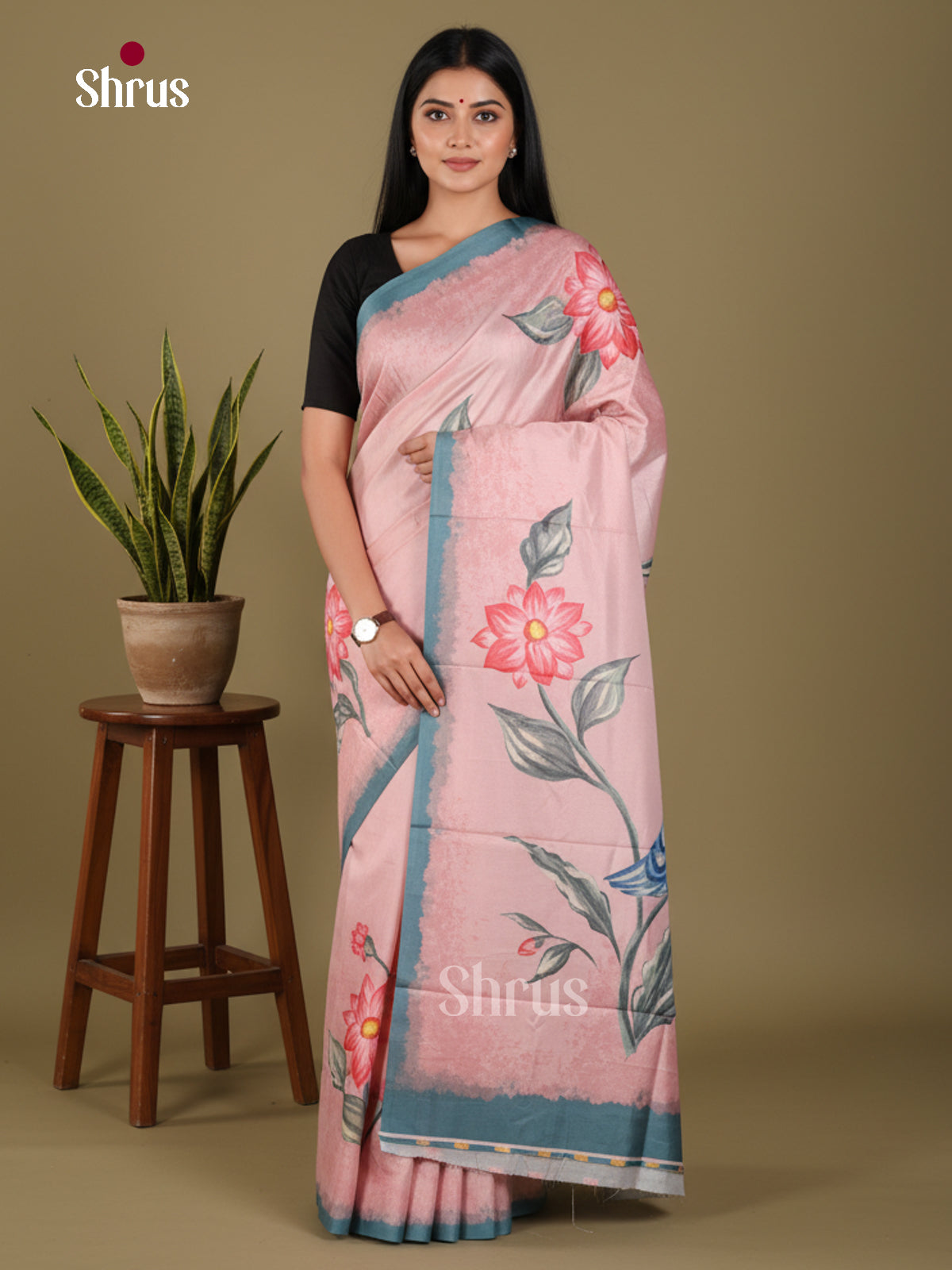 DJS22244 - Butter silk Saree