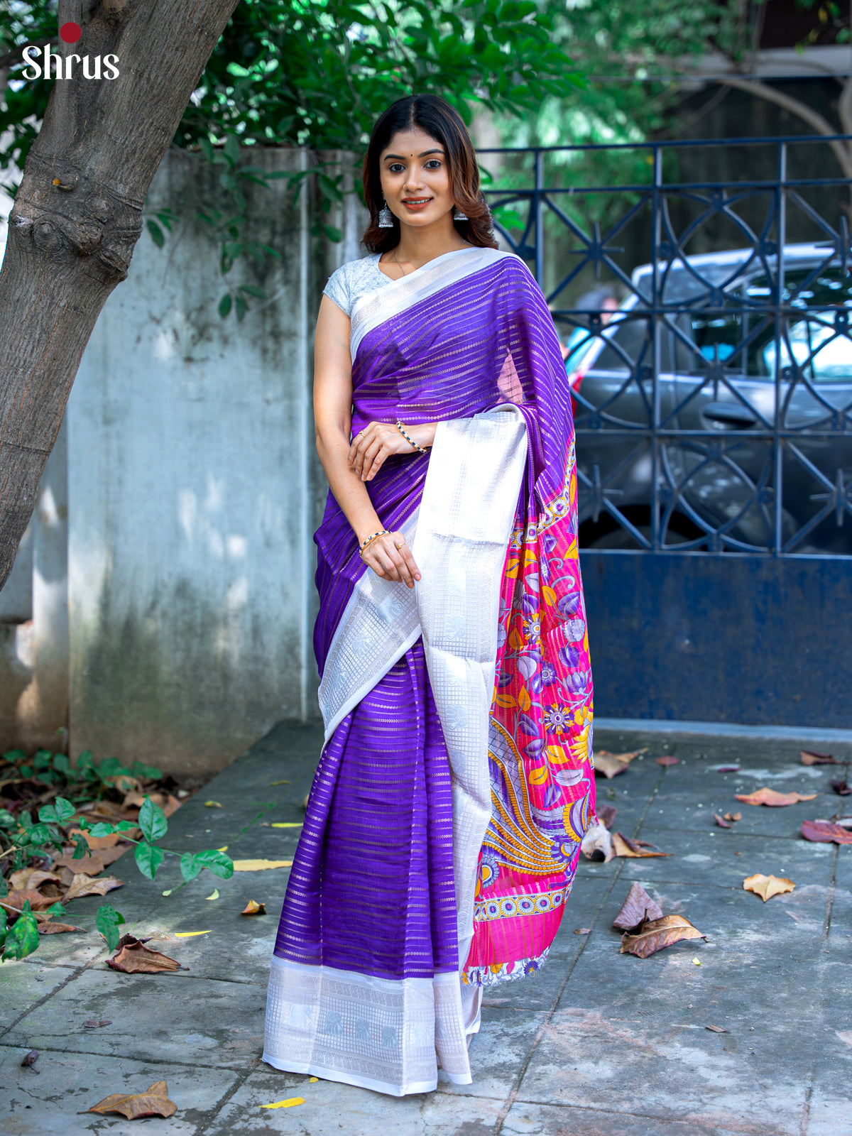 DJS22256 - Semi Mysoresilk Saree
