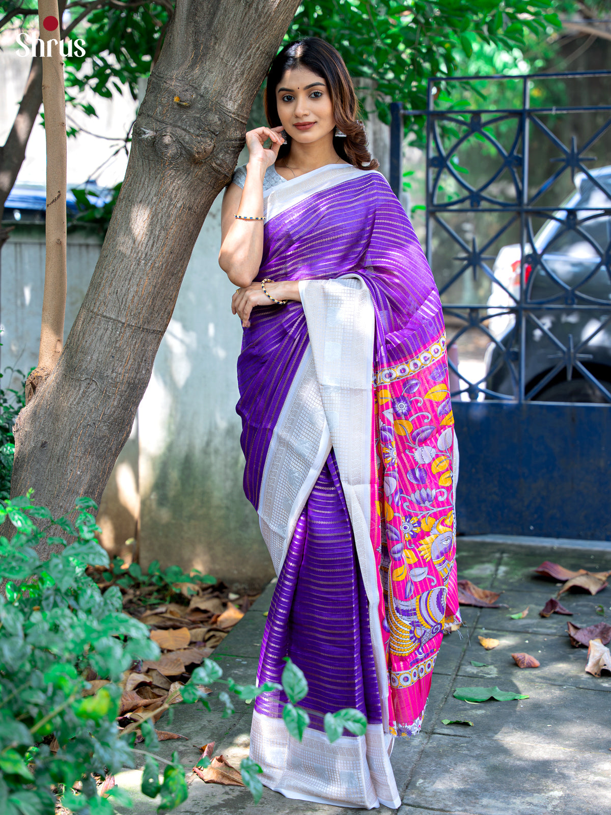 DJS22256 - Semi Mysoresilk Saree