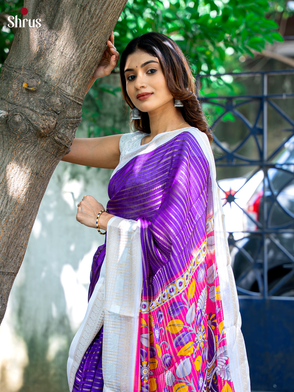 DJS22256 - Semi Mysoresilk Saree