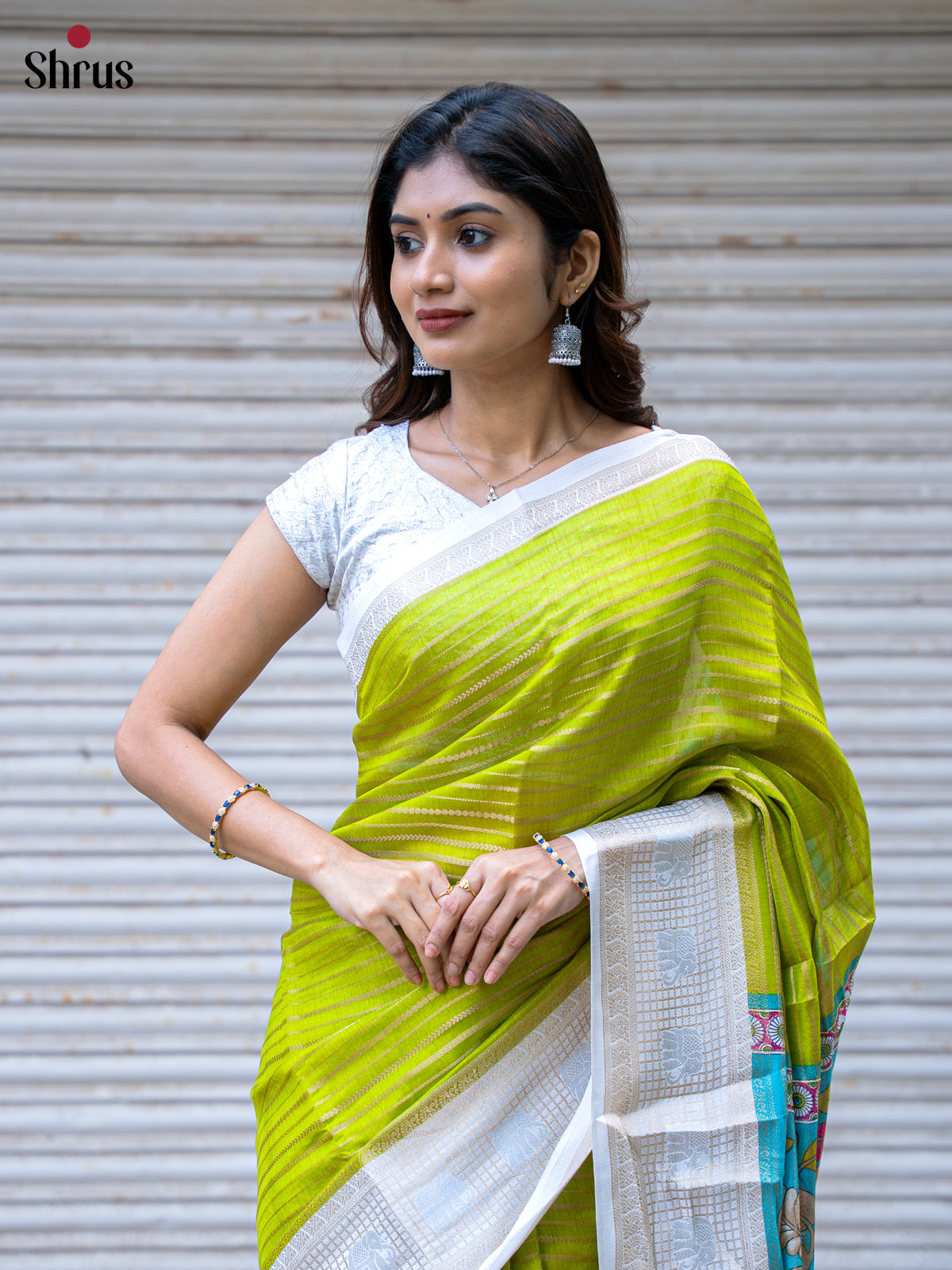 DJS22259 - Semi Mysoresilk Saree